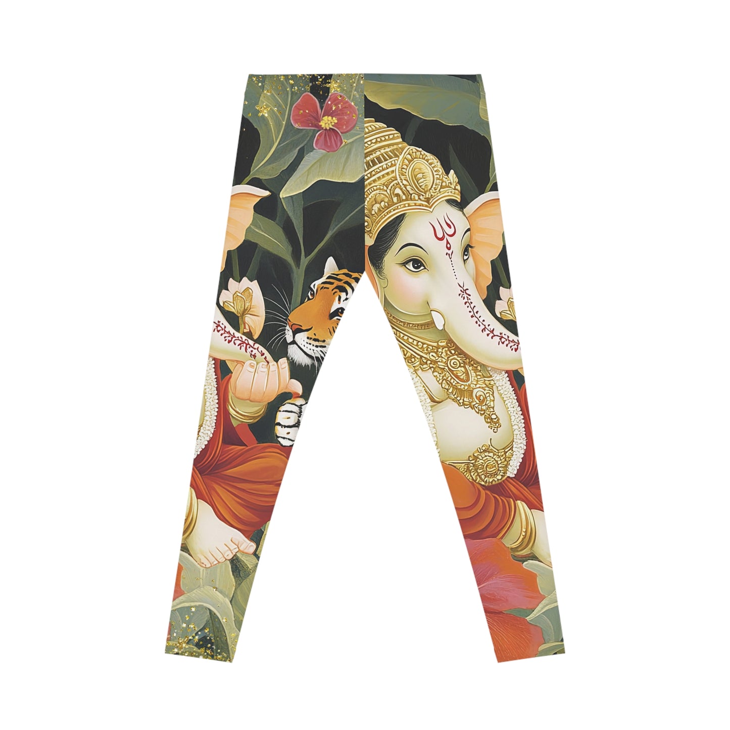 Maa Tiger & Ganesh- Women's Casual Leggings