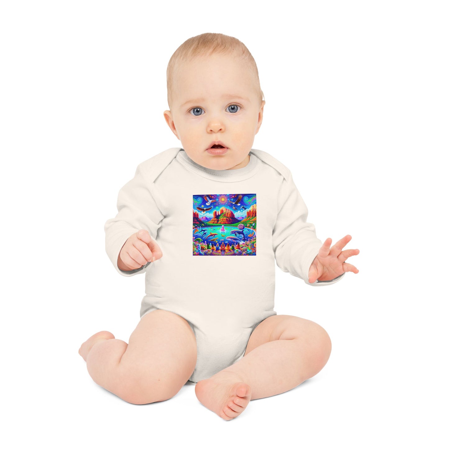 Dream Awake-100% Organic Cotton Baby Bodysuit