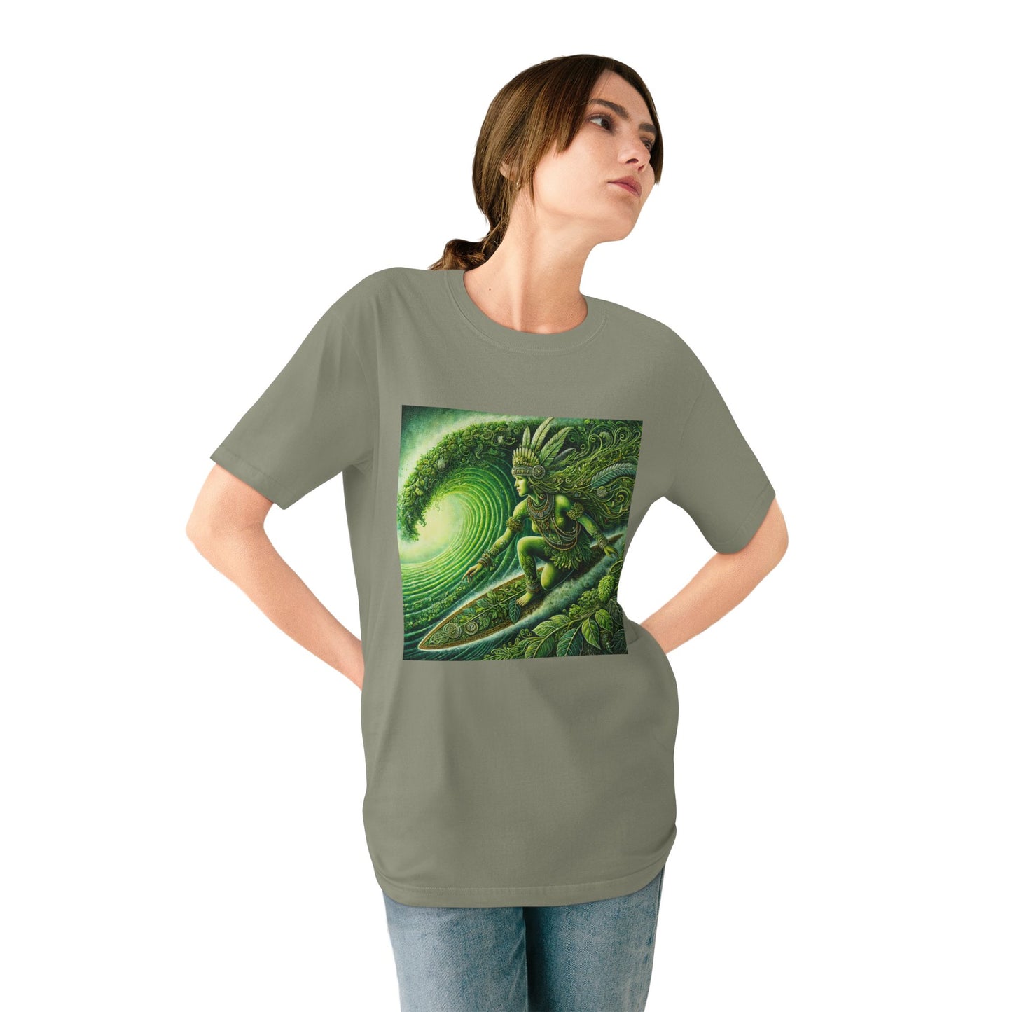 Medicine Surfer-100%Organic Cotton Unisex T-Shirt