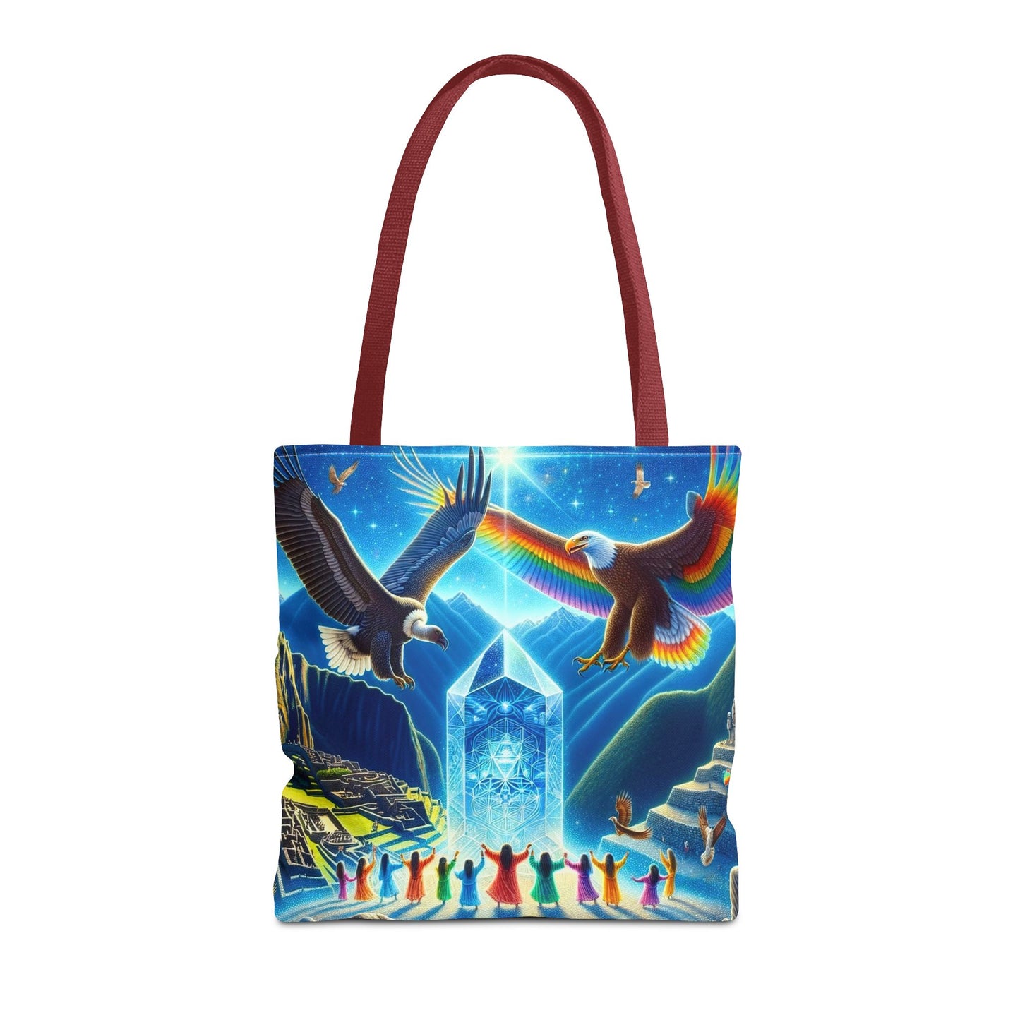 Prophecy of Eagle and Condor -Spirit Tote Bag