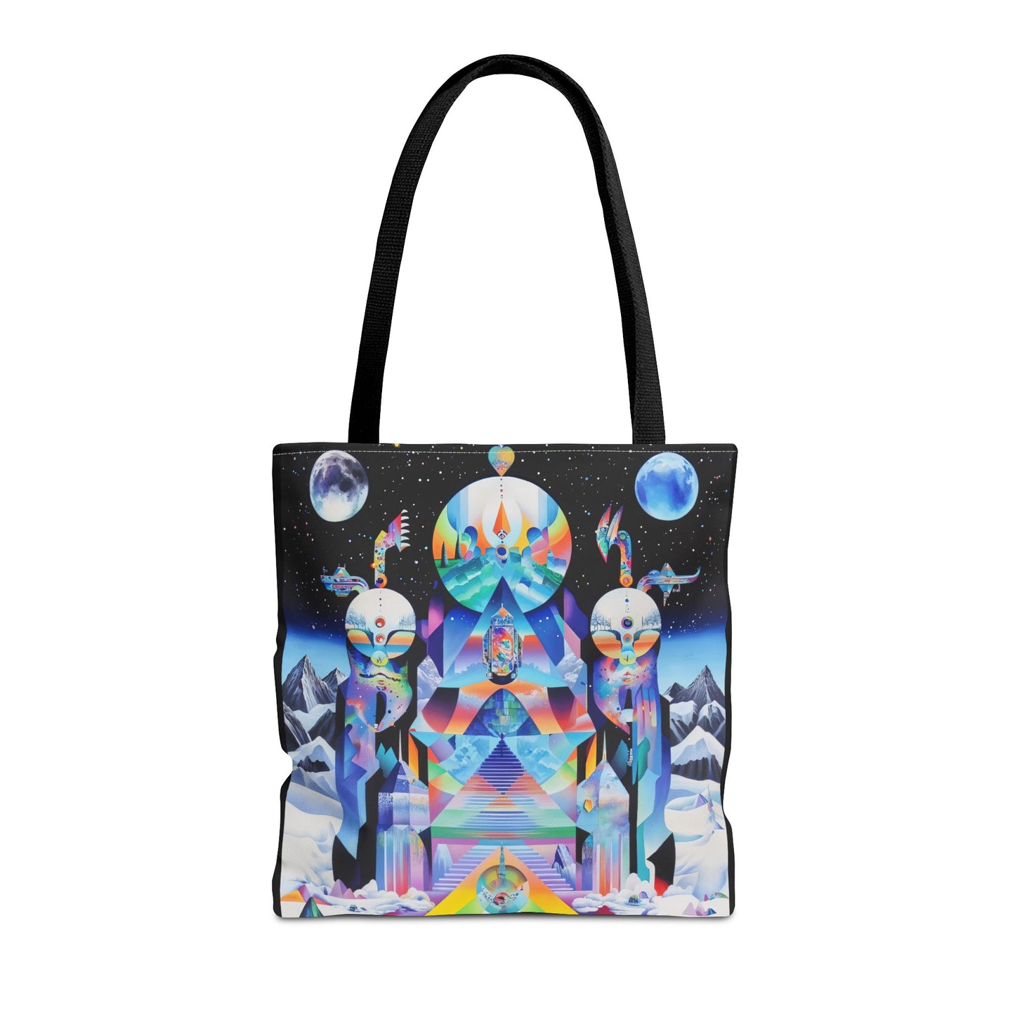 Cosmic City of Crystal -Spirit Tote Bag