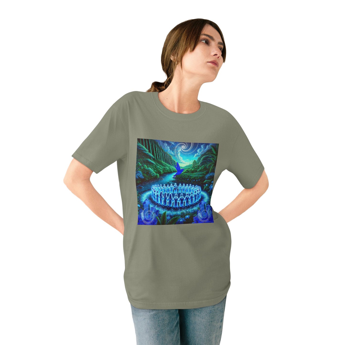 The Song of the Blue Hummingbird -100% Organic Cotton T-shirt