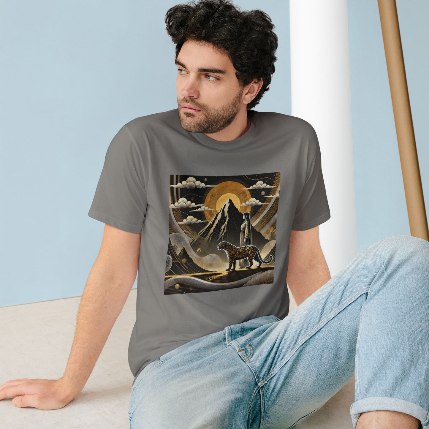 Golden Dream & Jaguar's Path 100% Organic Cotton T-Shirt