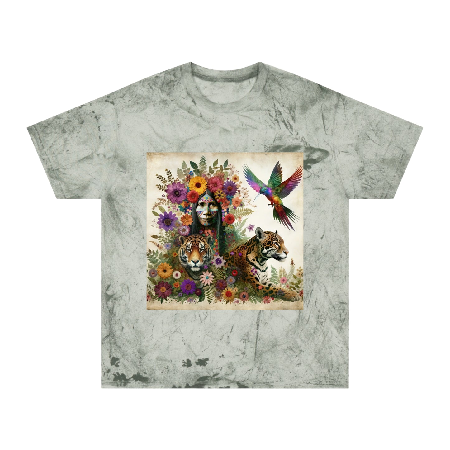 Whisper of the Medicine Woman-Unisex Color Blast T-Shirt