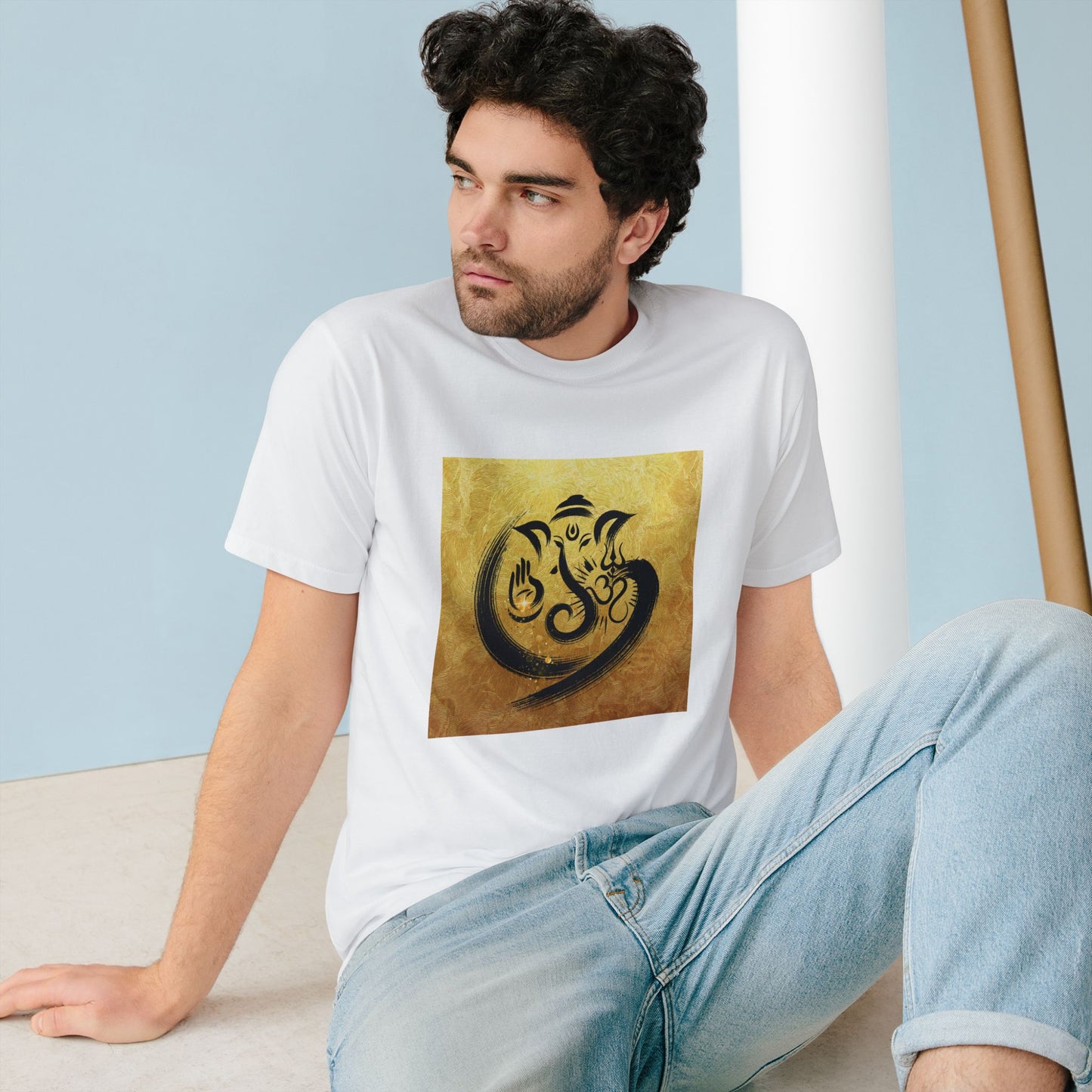 Blessing of Ganesha-100% Organic Cotton T Shirts