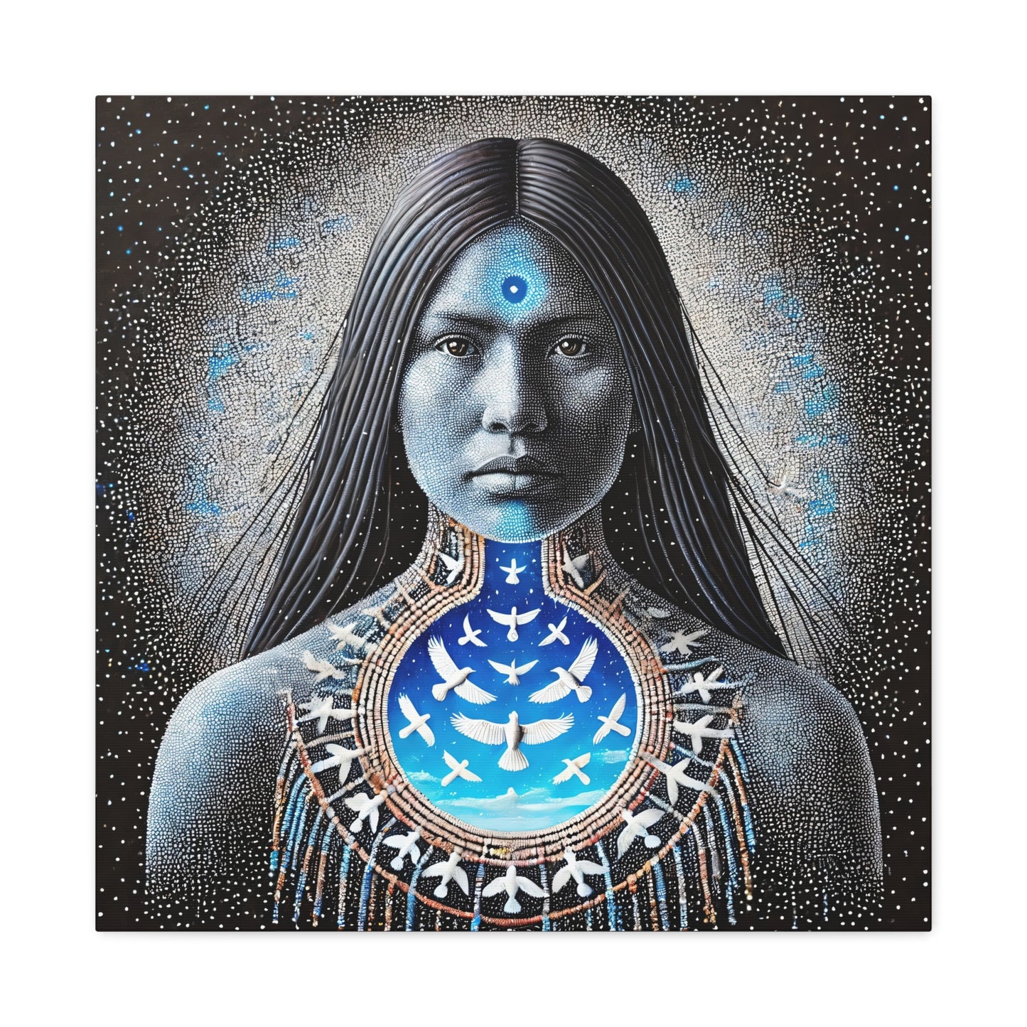 Truth of Voice-Matte Canvas Print
