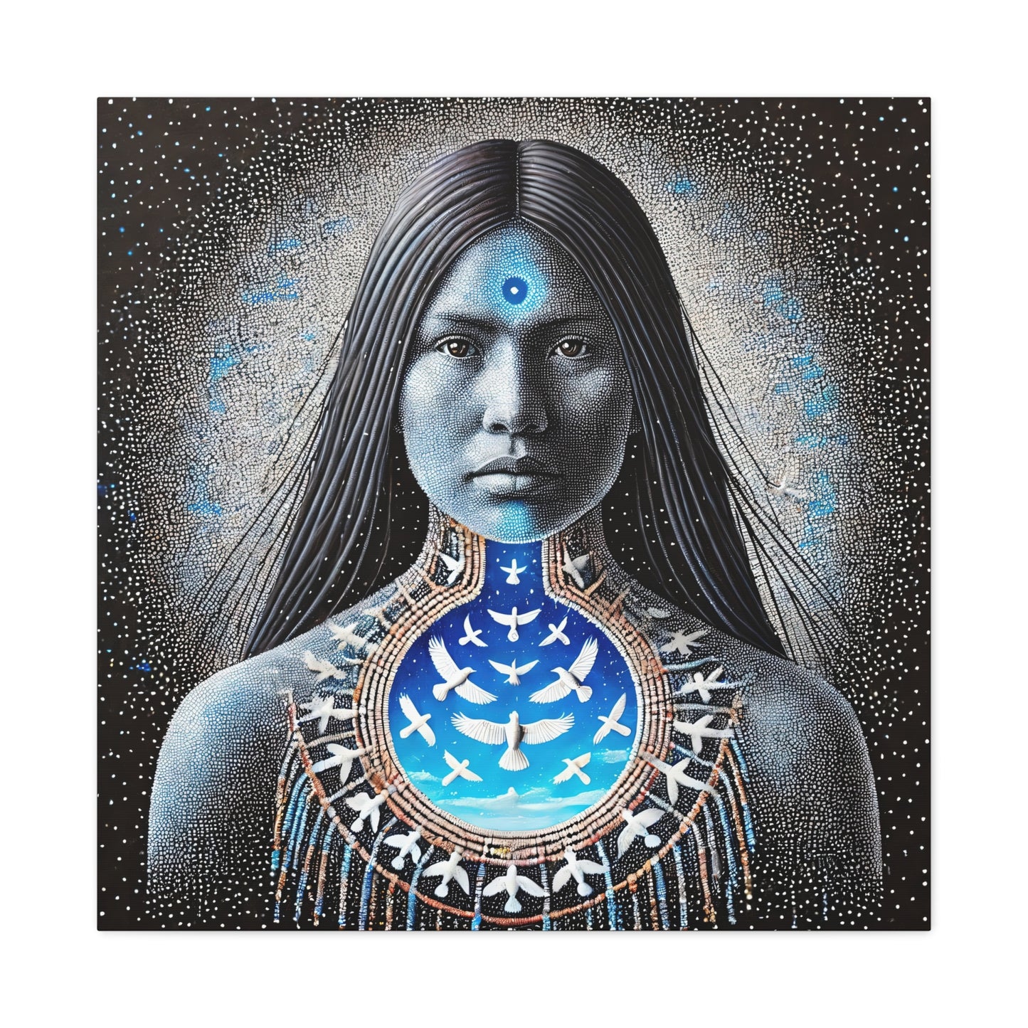 Truth of Voice-Matte Canvas Print