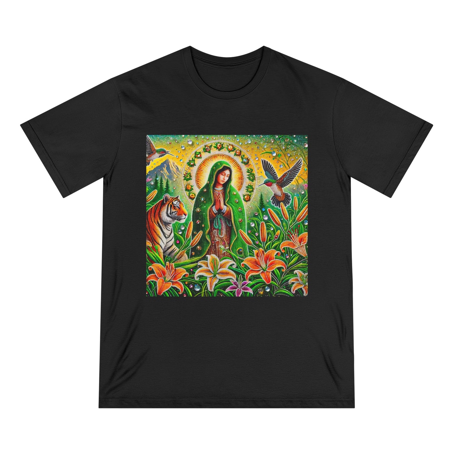 Mother of the Medicine Garden-Unisex 100% Organic Cotton T-Shirt