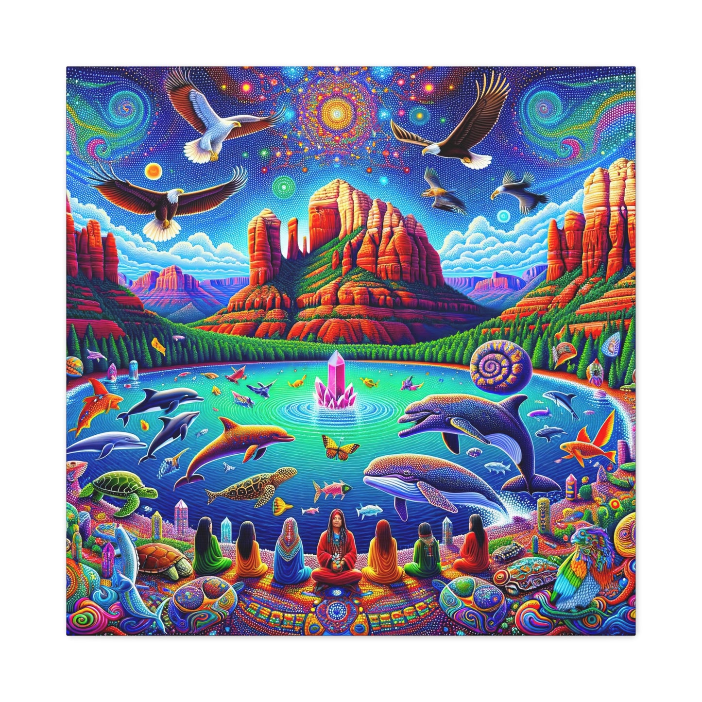 Dream Awake-Matte Canvas Art
