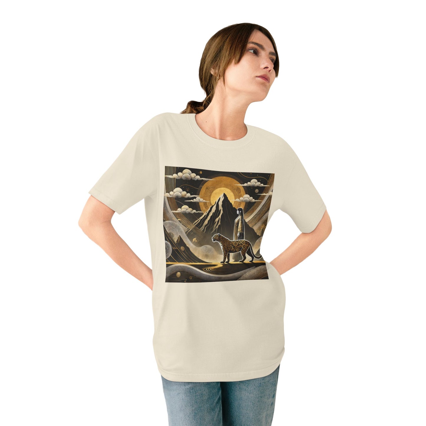 Golden Dream & Jaguar's Path 100% Organic Cotton T-Shirt