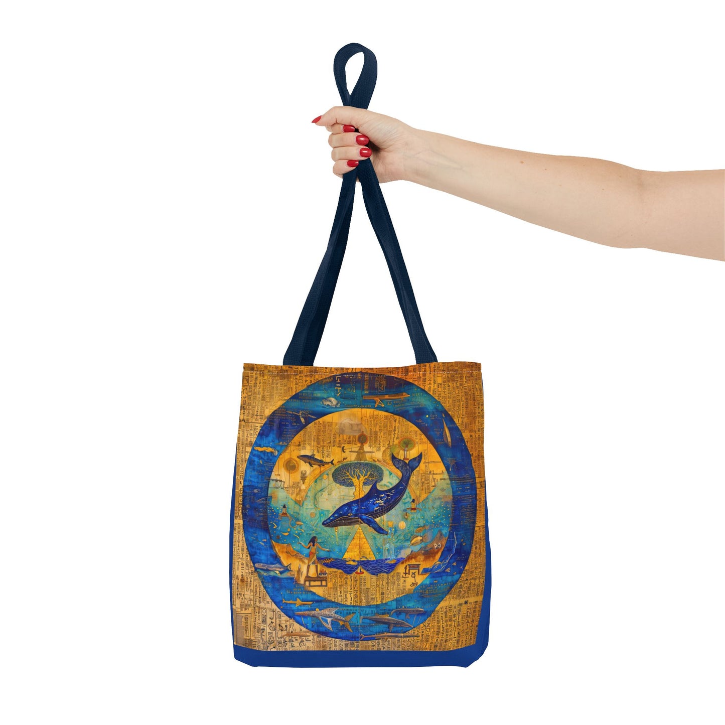 Sirius Codex: Whale Guardian and the Tree of Light-Spirit Tote Bag