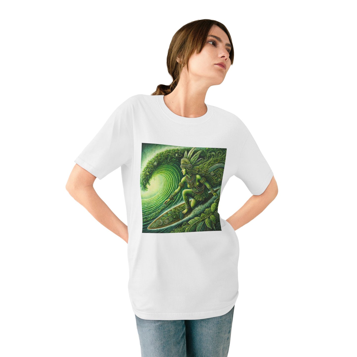 Medicine Surfer-100%Organic Cotton Unisex T-Shirt
