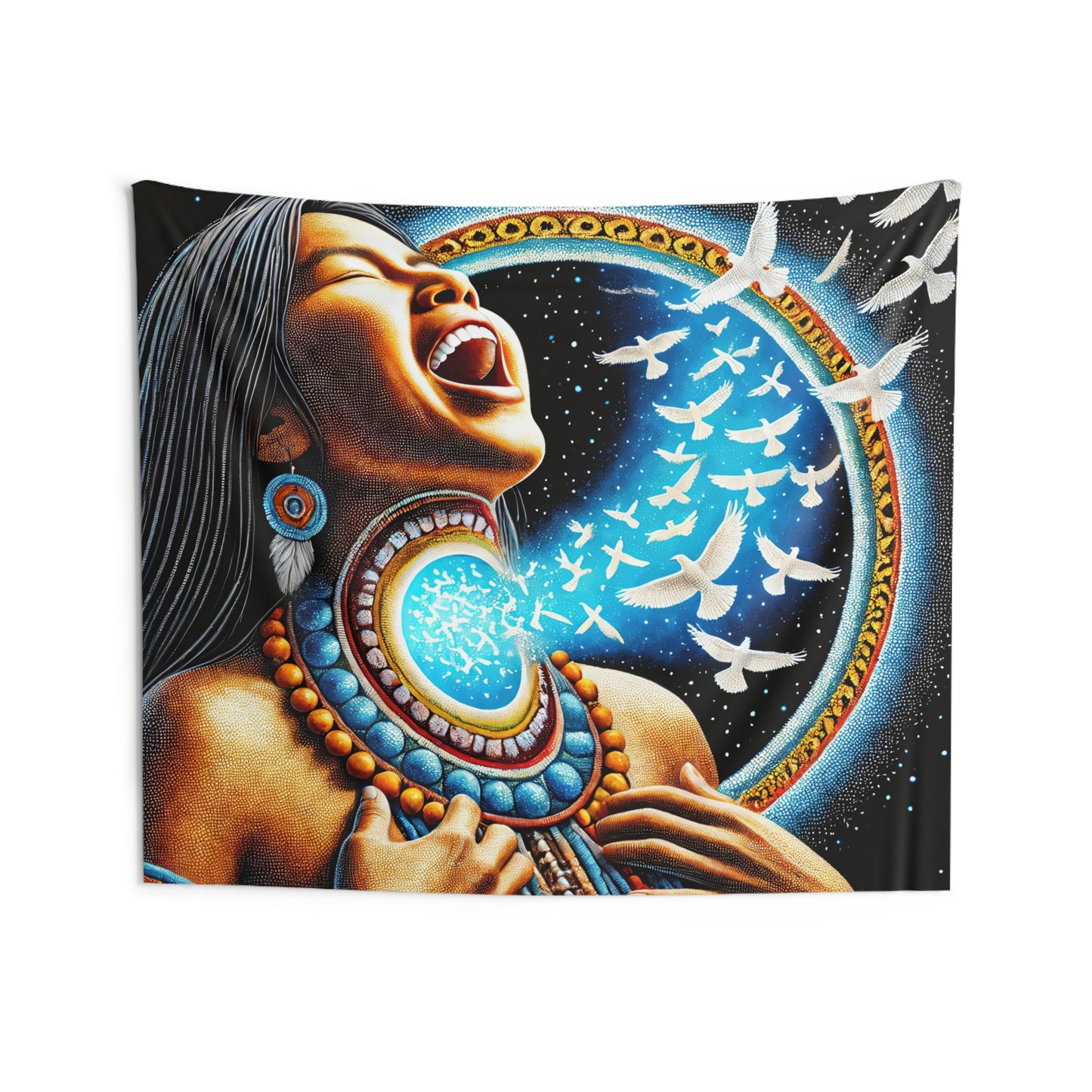 Truth of Voice-Inspirational Indoor Wall Tapestry