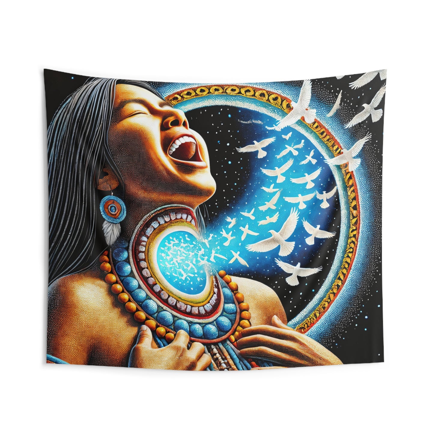 Truth of Voice-Inspirational Indoor Wall Tapestry