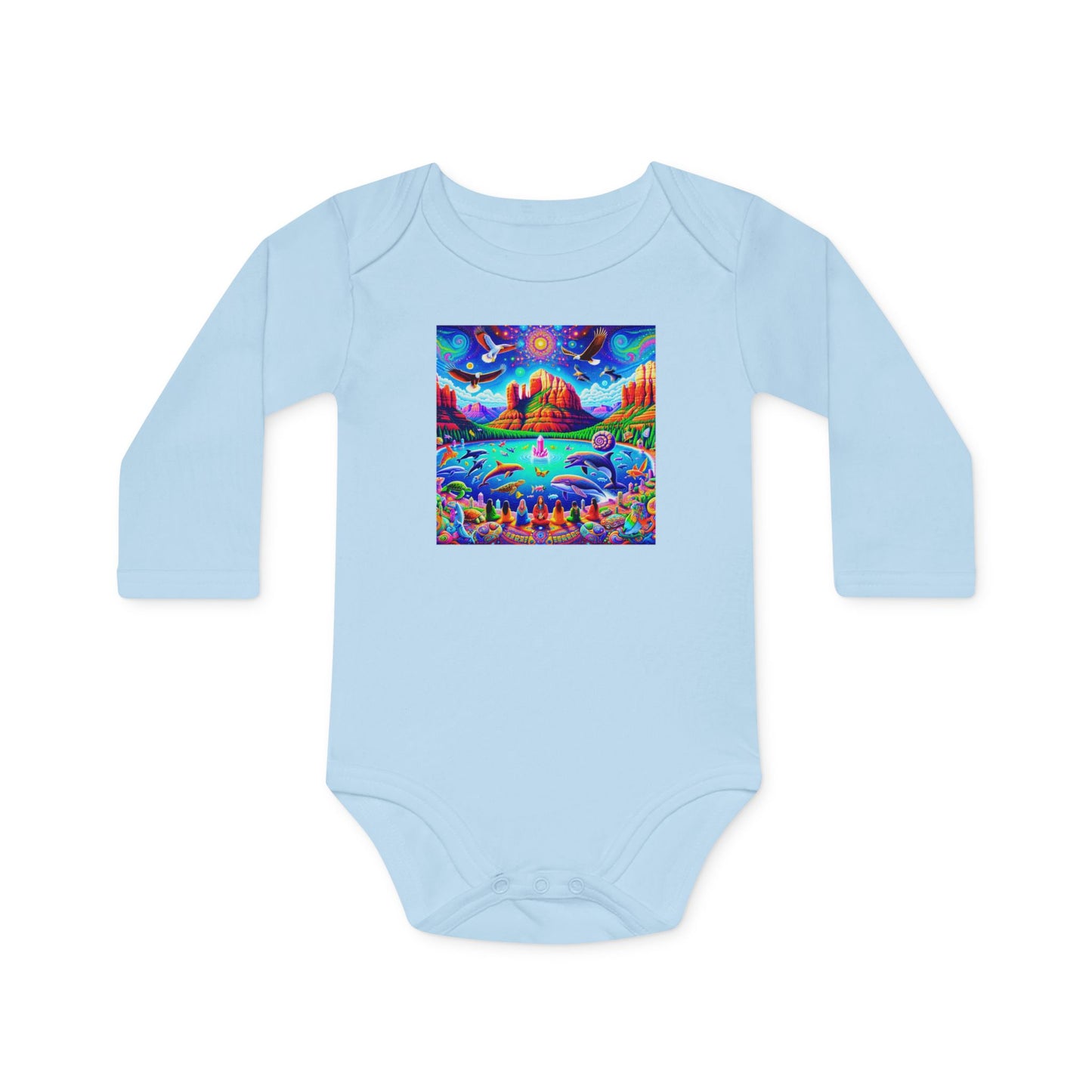 Dream Awake-100% Organic Cotton Baby Bodysuit