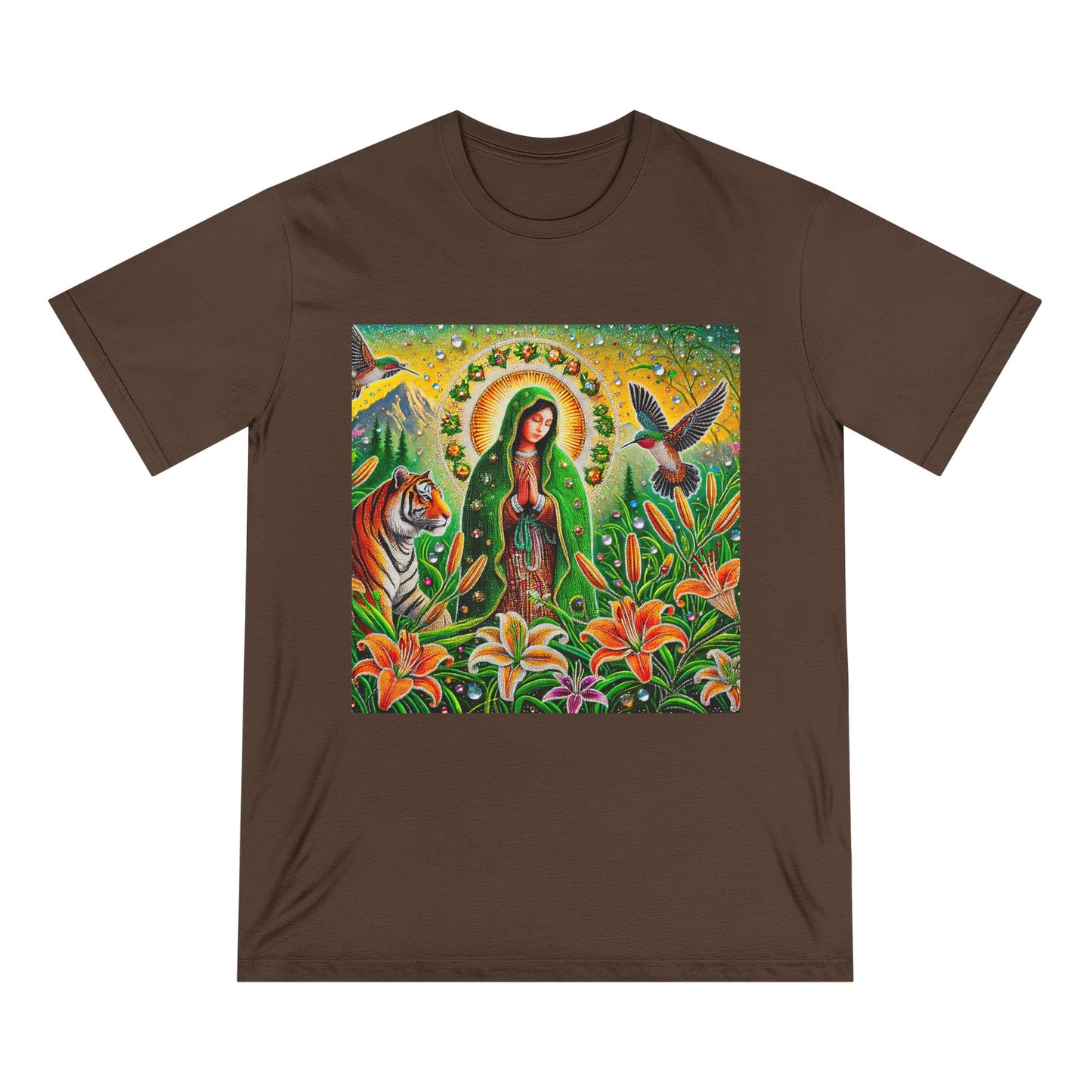 Mother of the Medicine Garden-Unisex 100% Organic Cotton T-Shirt