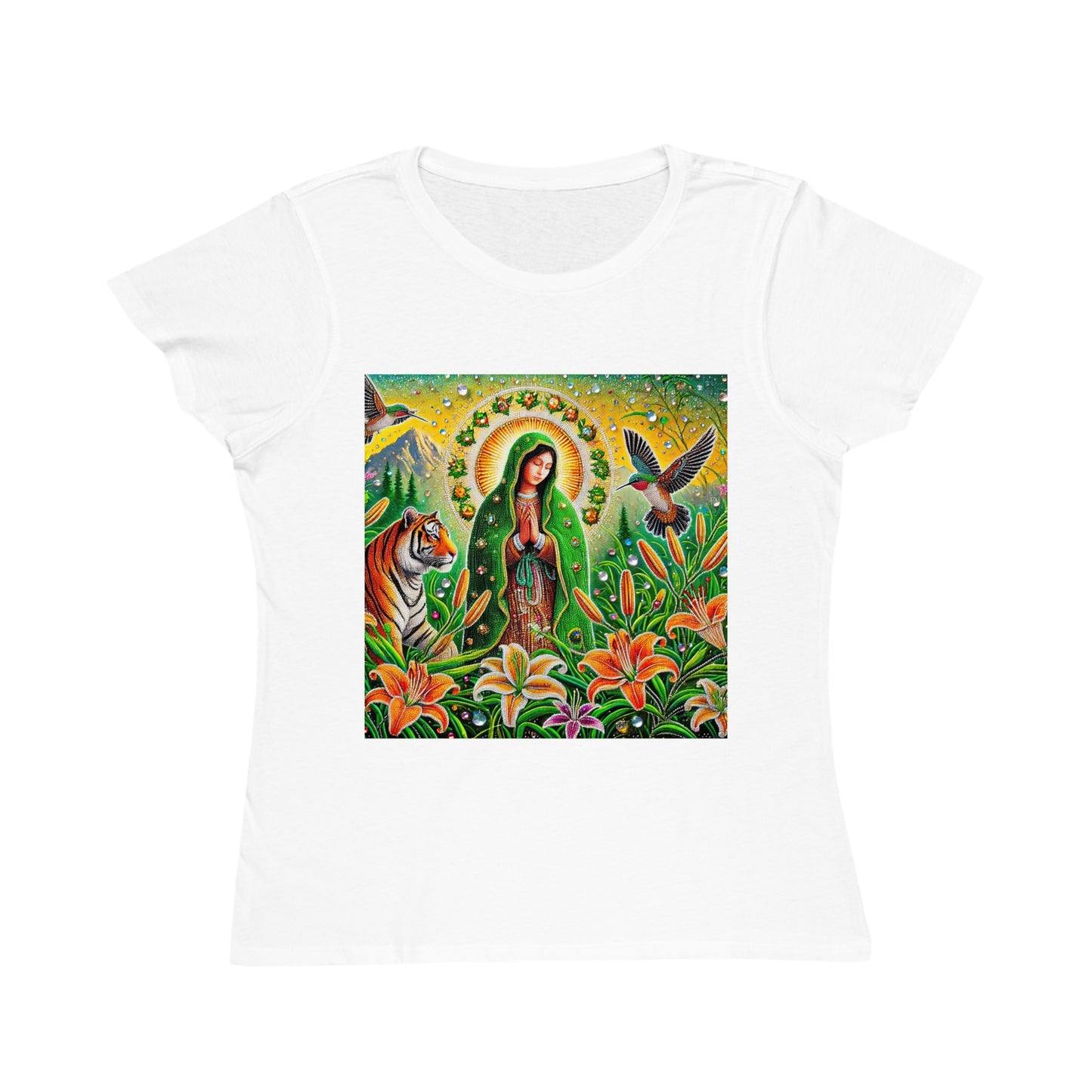 Mother of the Medicine Garden-100% Organic Cotton Women's Classic T-Shirt
