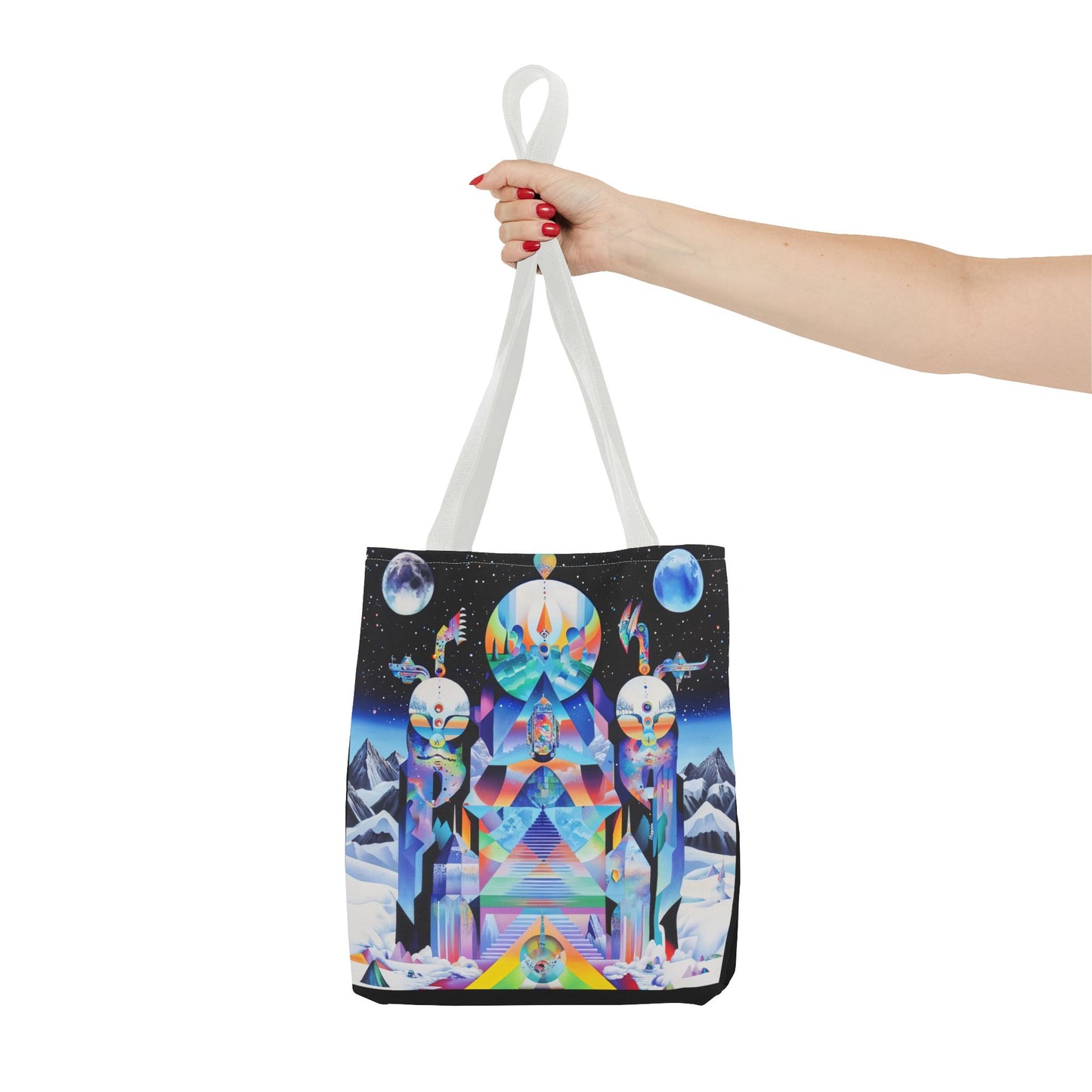 Cosmic City of Crystal -Spirit Tote Bag