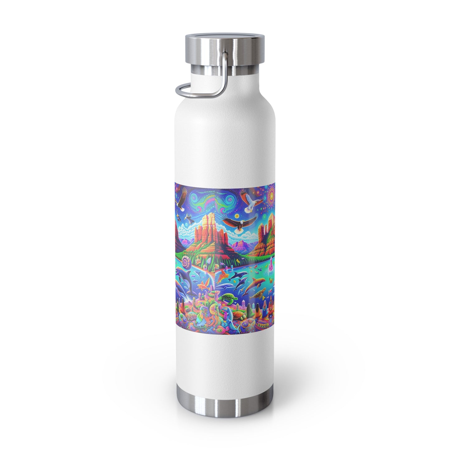 Dream Awake- Copper Vaccum Insulated Water Bottle - 22oz