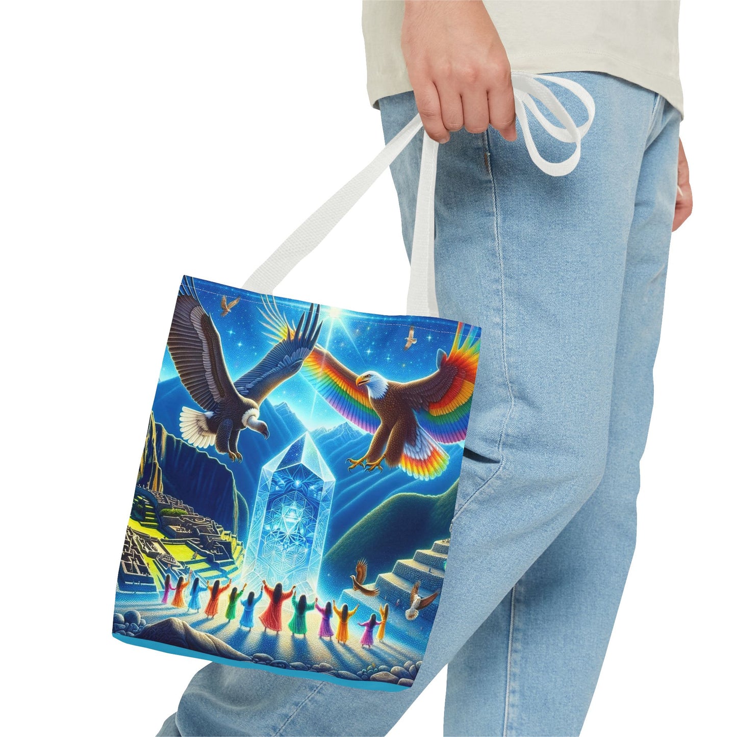 Prophecy of Eagle and Condor -Spirit Tote Bag