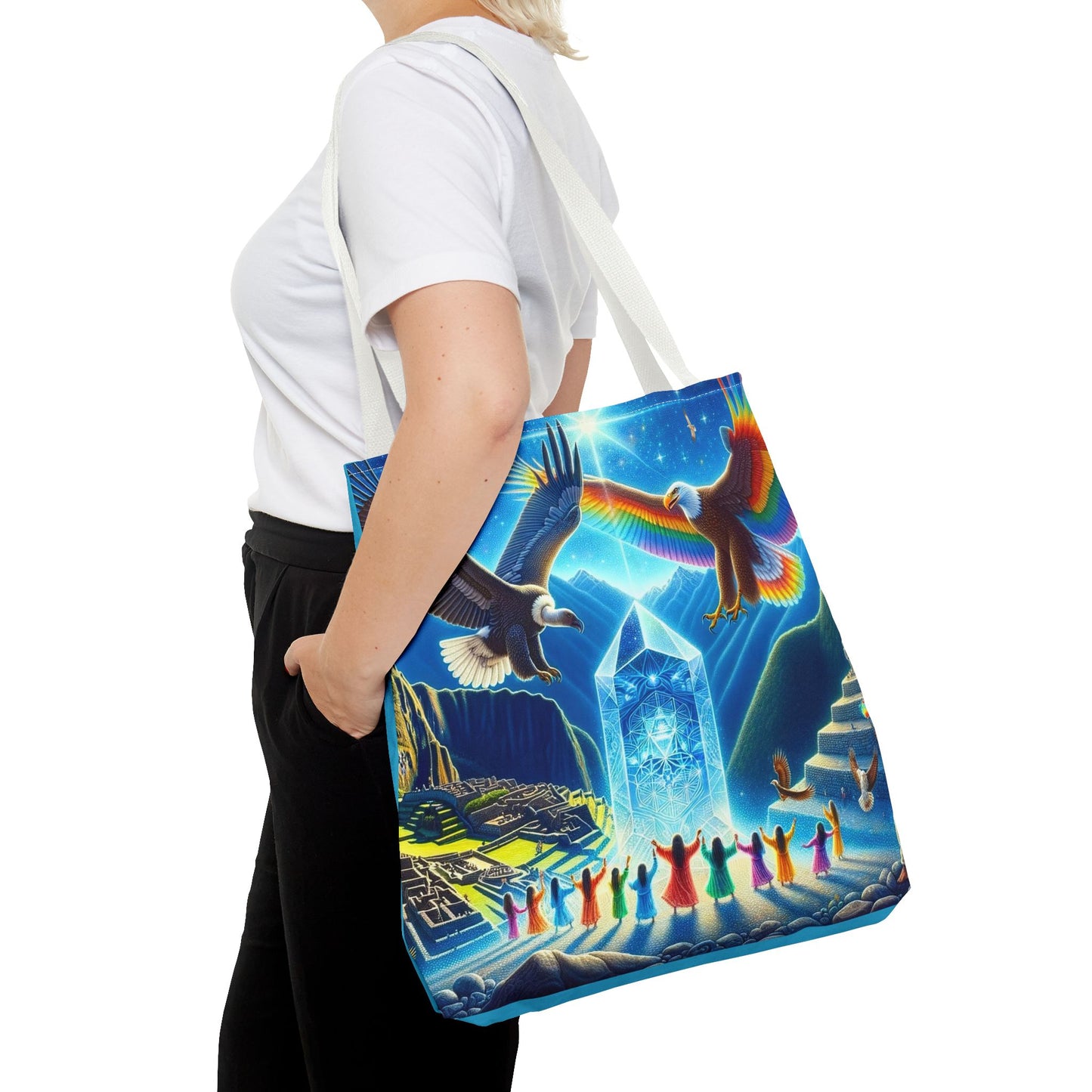 Prophecy of Eagle and Condor -Spirit Tote Bag