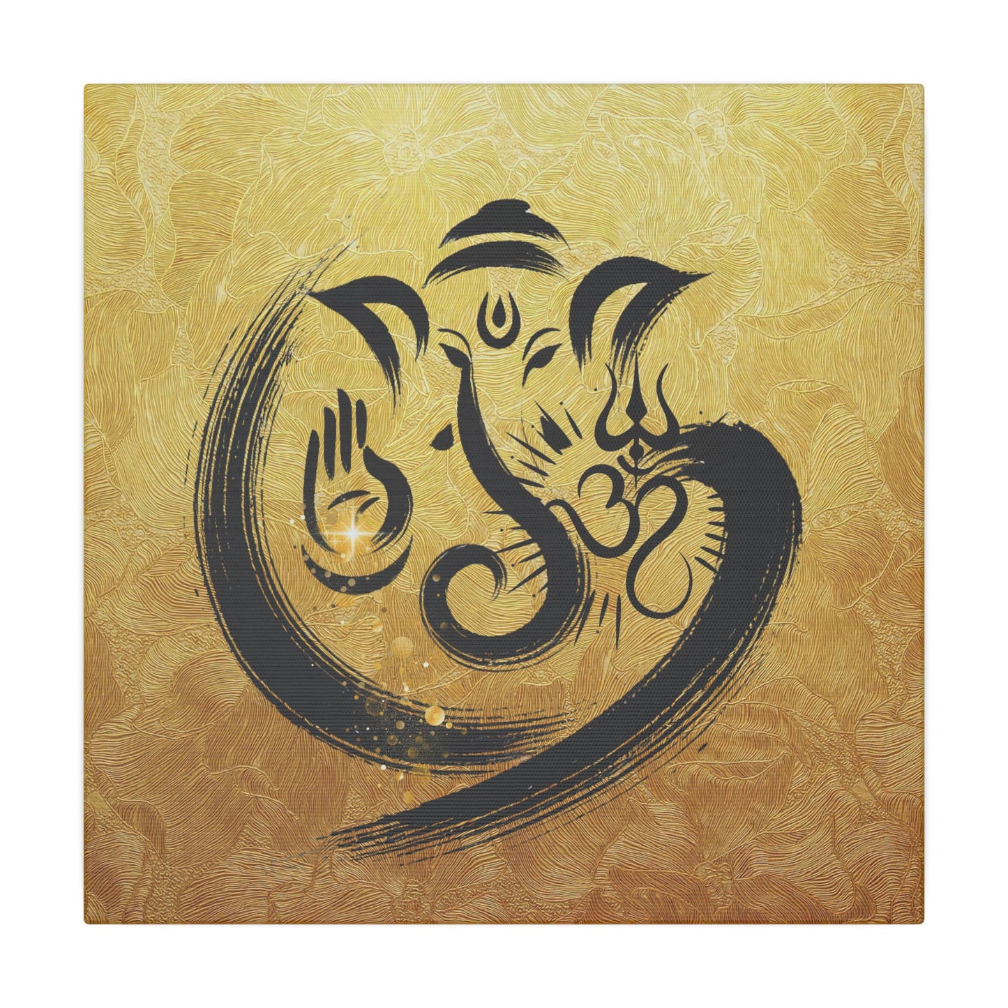 Blessing of Ganesha-Matte Canvas Art