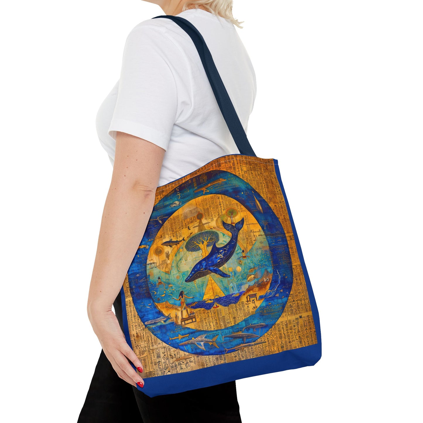 Sirius Codex: Whale Guardian and the Tree of Light-Spirit Tote Bag