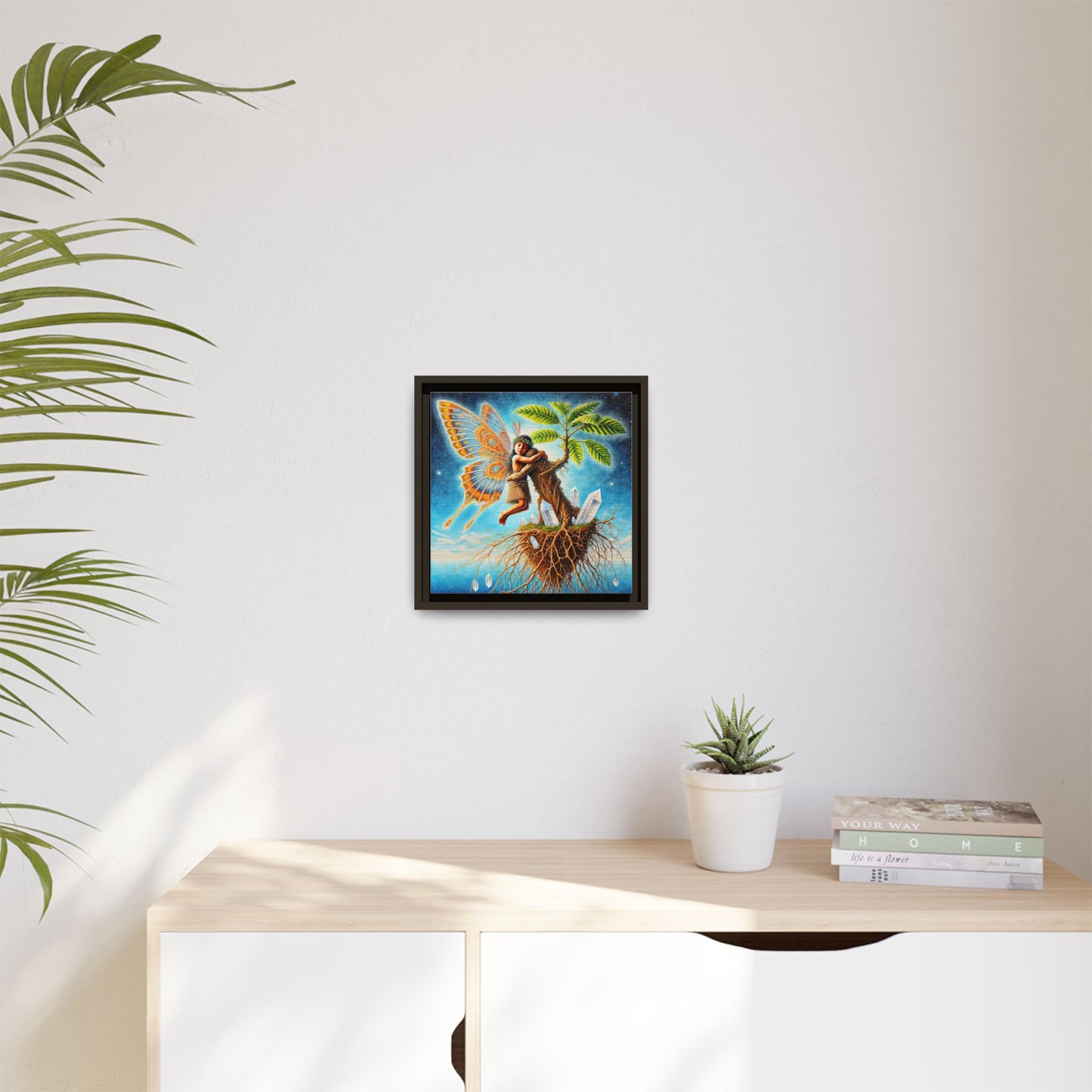 Child of The Earth-Framed Canvas Art