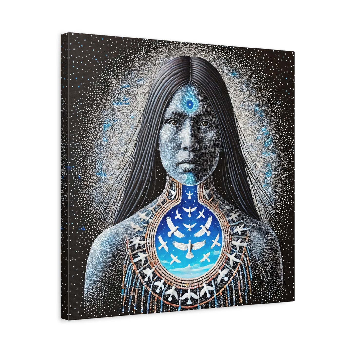 Truth of Voice-Matte Canvas Print