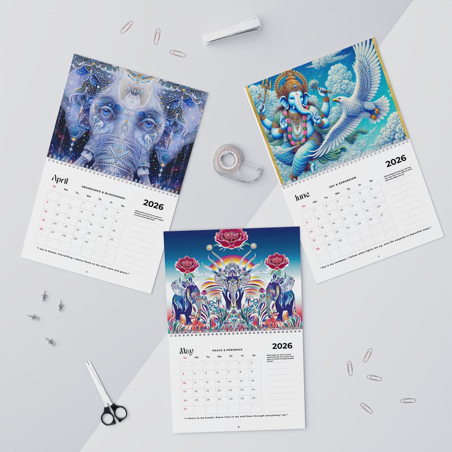 2026 Shambhala Light Visionary Art Calender【MIRACLE of LOVE】