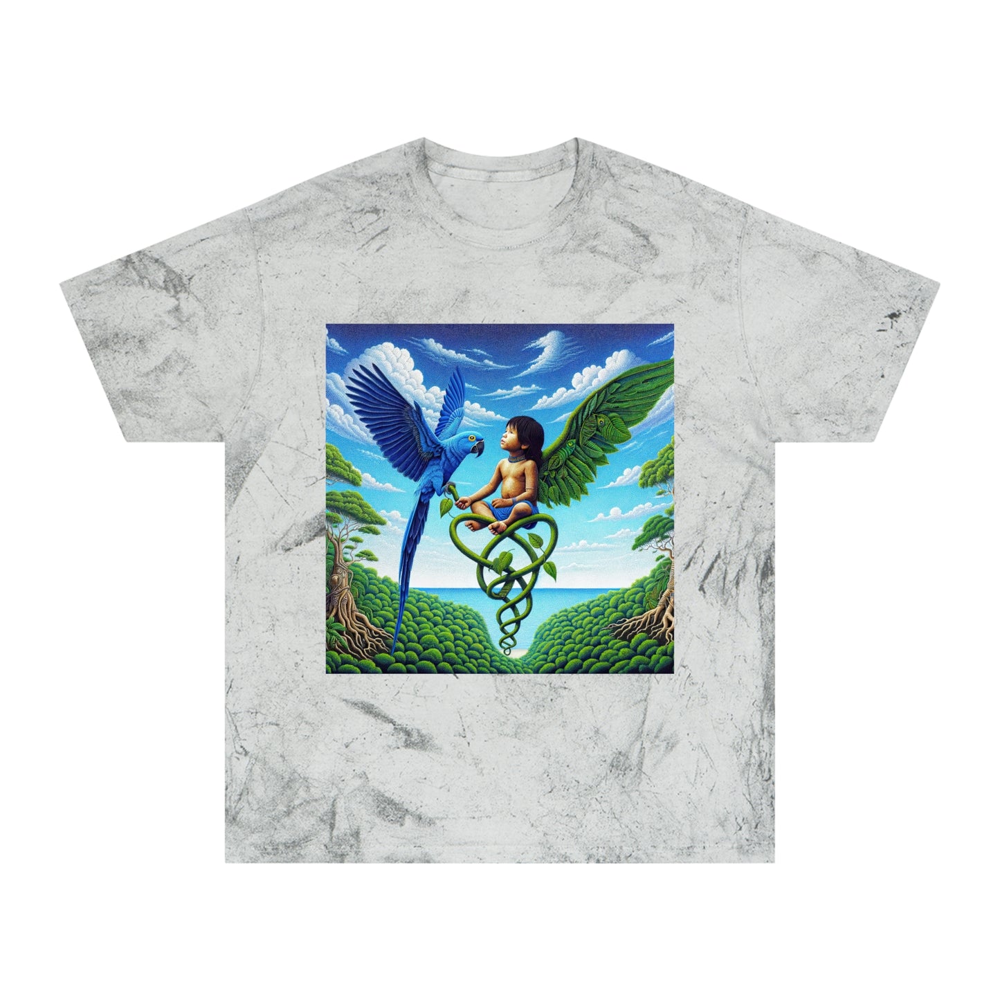 Free Spirit-Unisex Color Blast T-Shirt