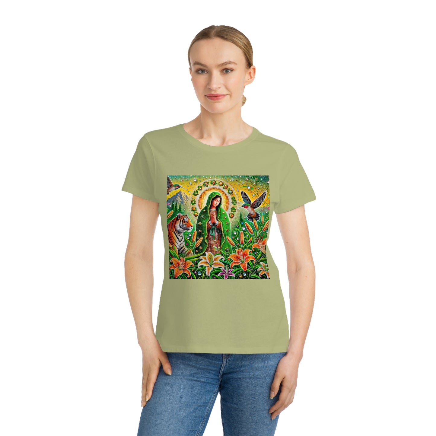 Mother of the Medicine Garden-100% Organic Cotton Women's Classic T-Shirt