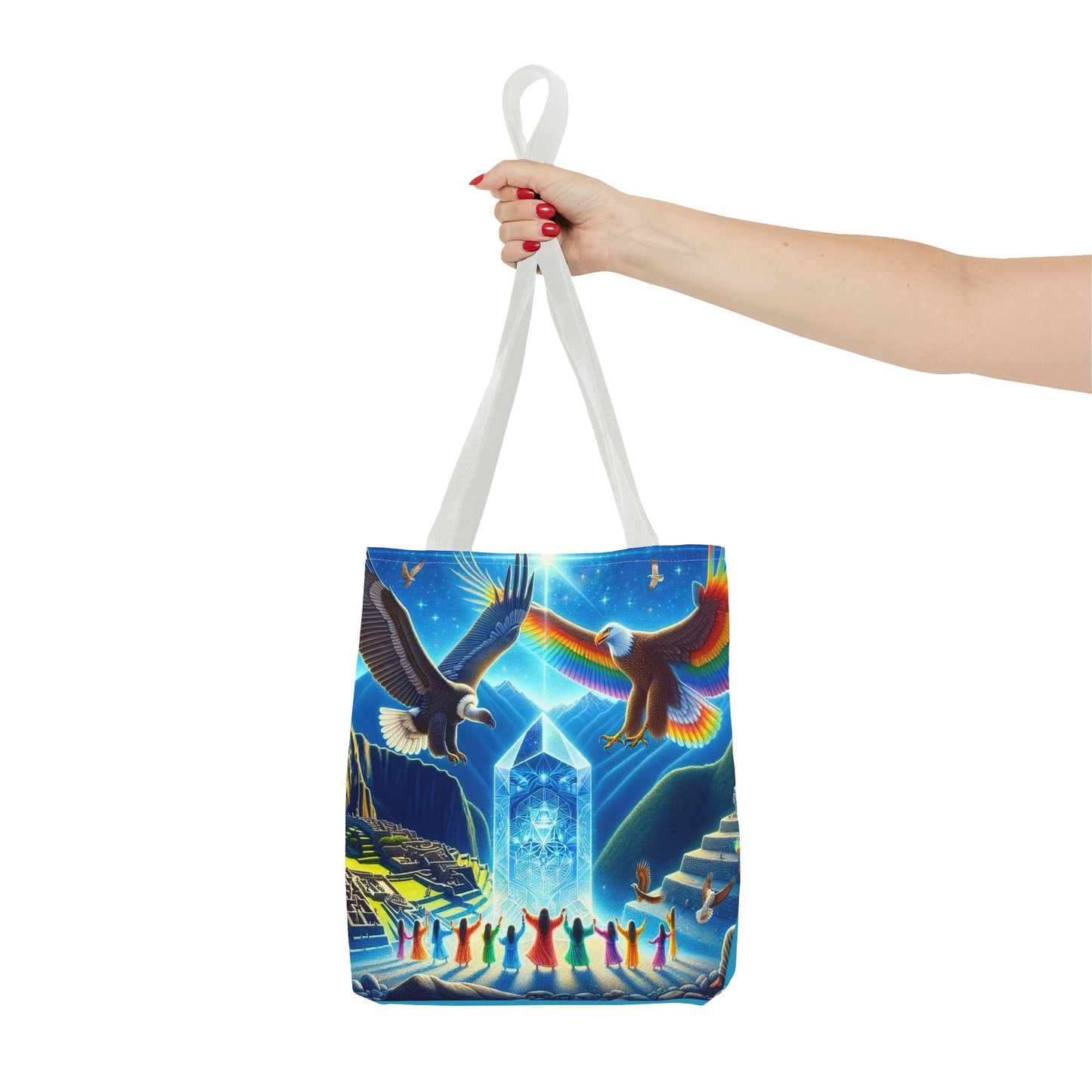 Prophecy of Eagle and Condor -Spirit Tote Bag