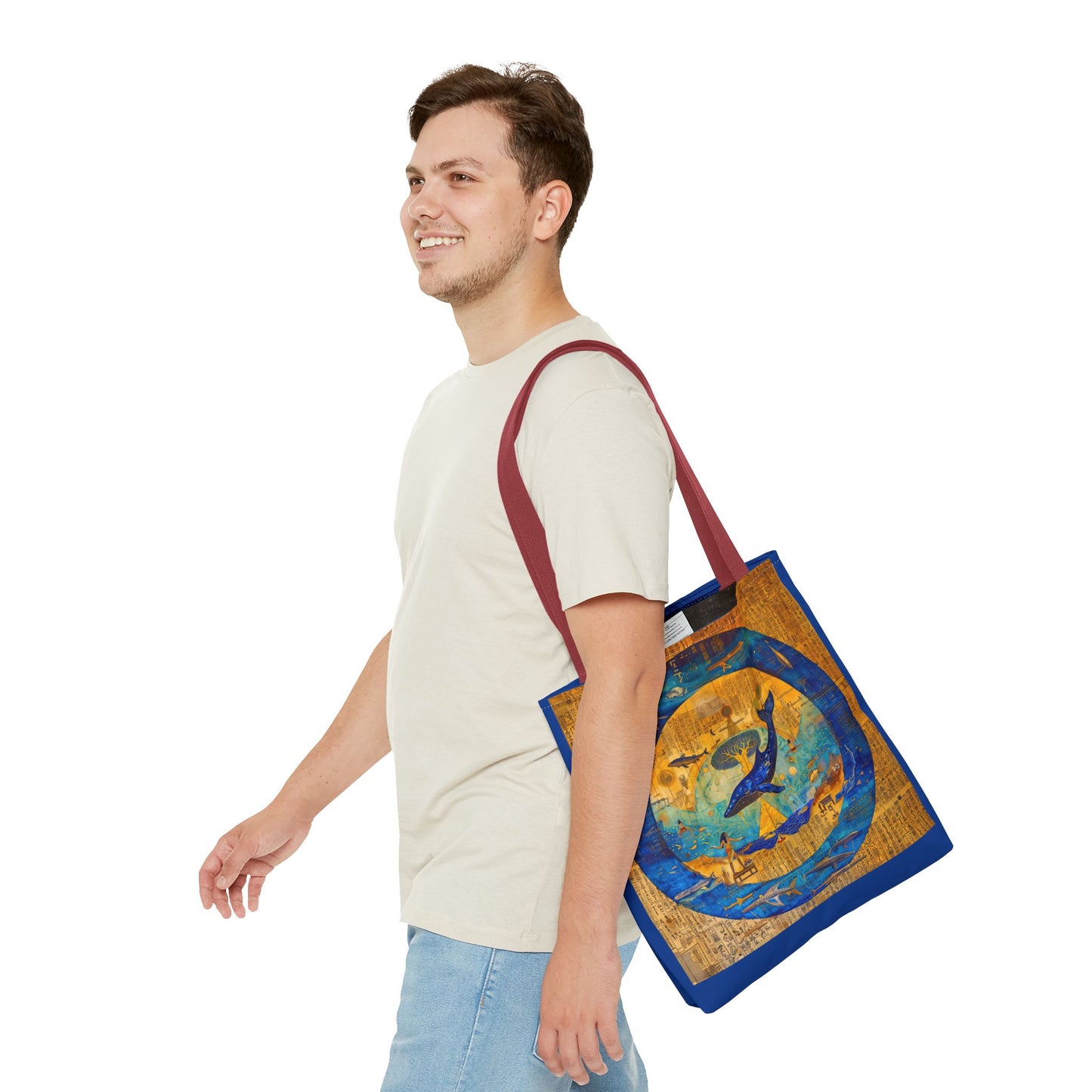 Sirius Codex: Whale Guardian and the Tree of Light-Spirit Tote Bag