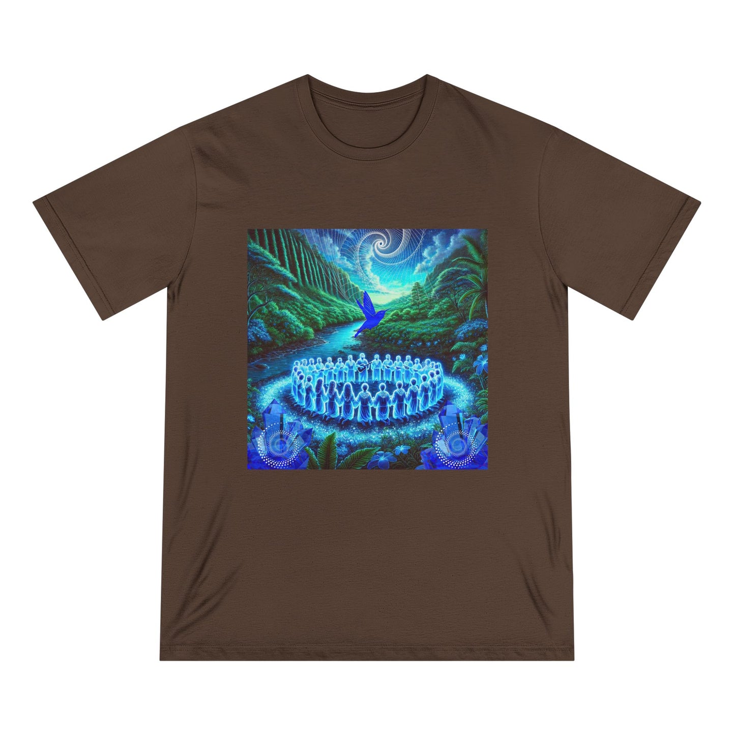 The Song of the Blue Hummingbird -100% Organic Cotton T-shirt