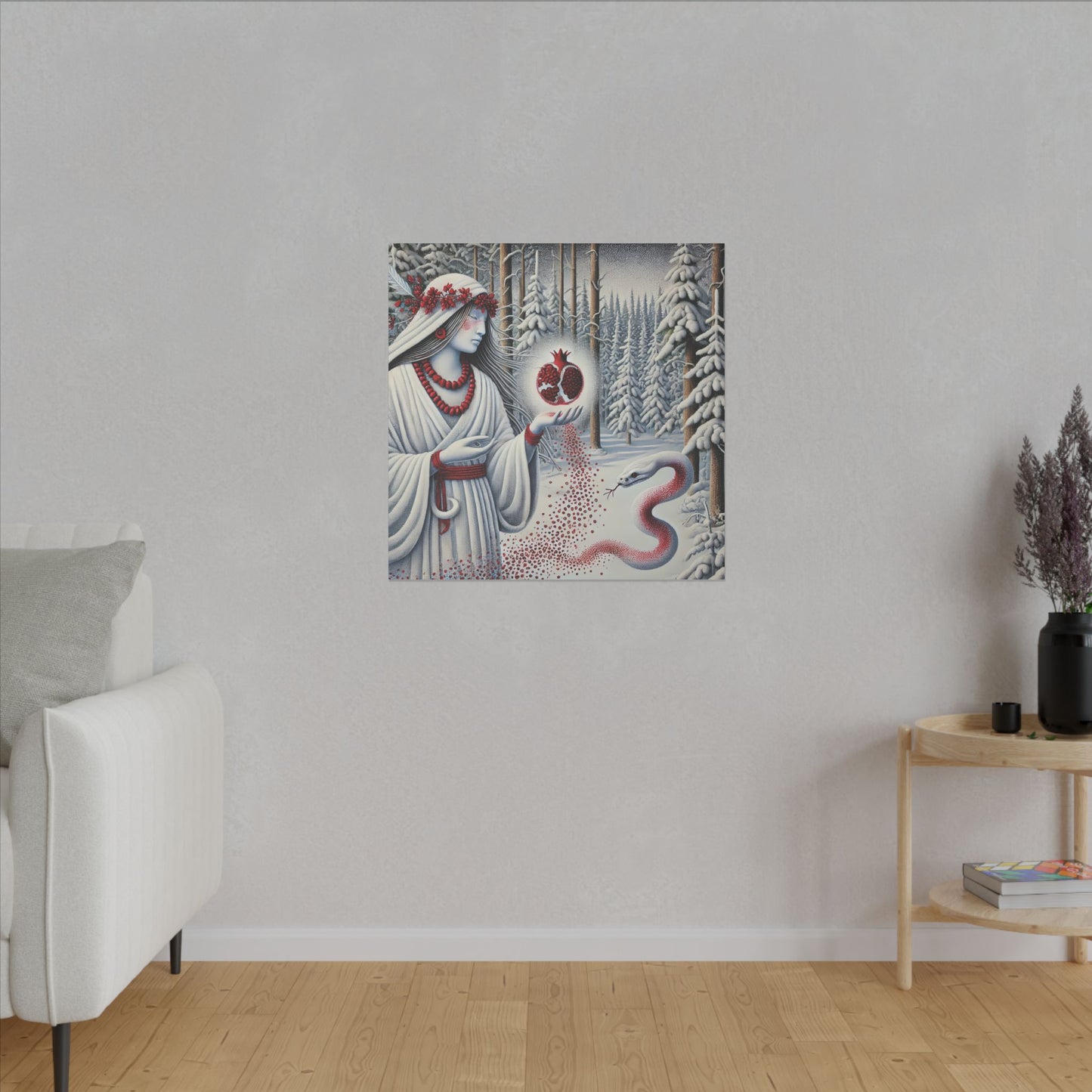 Womb Awakening-Matte Canvas Print