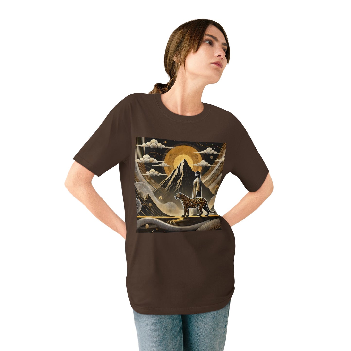 Golden Dream & Jaguar's Path 100% Organic Cotton T-Shirt