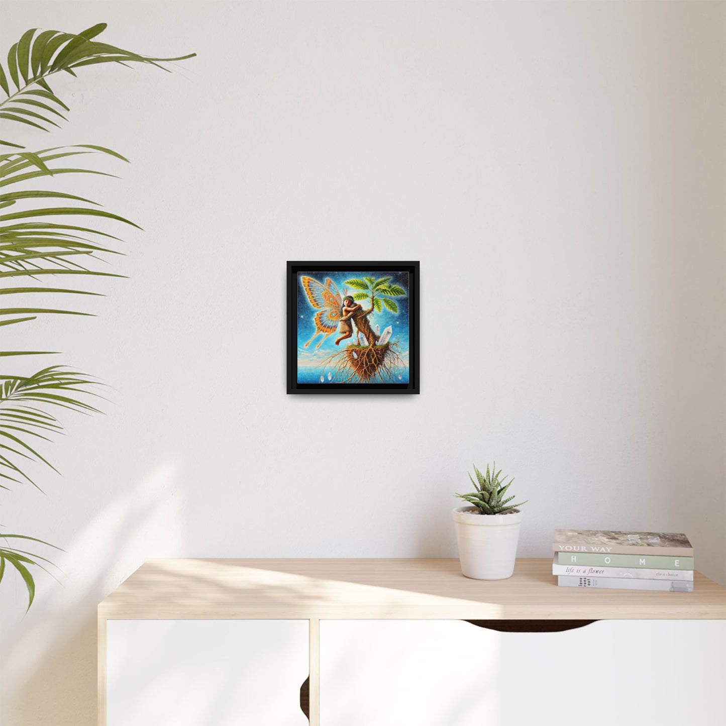 Child of The Earth-Framed Canvas Art