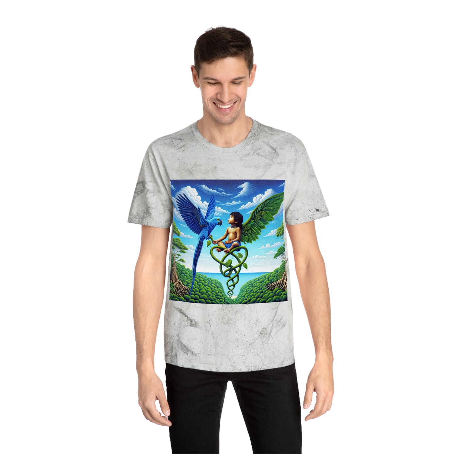 Free Spirit-Unisex Color Blast T-Shirt