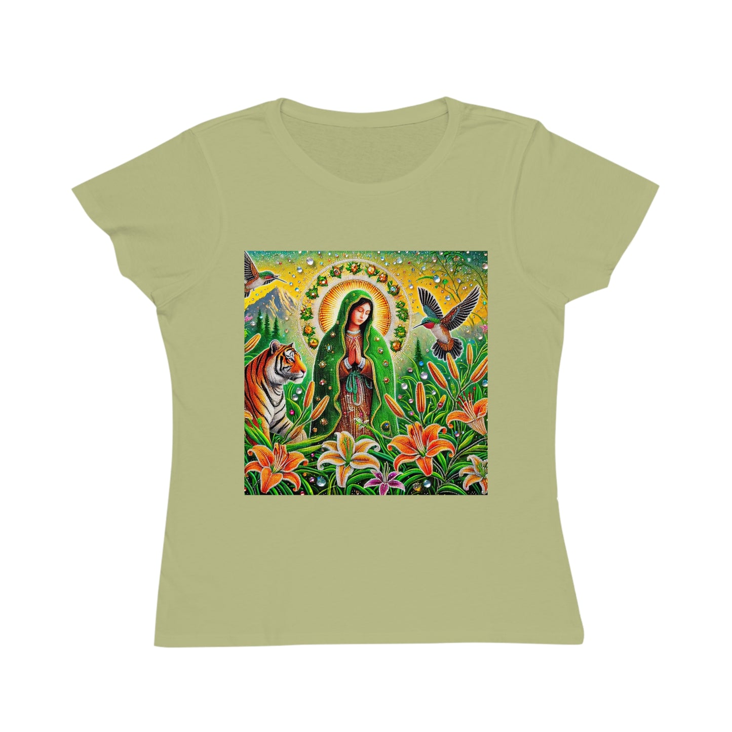 Mother of the Medicine Garden-100% Organic Cotton Women's Classic T-Shirt