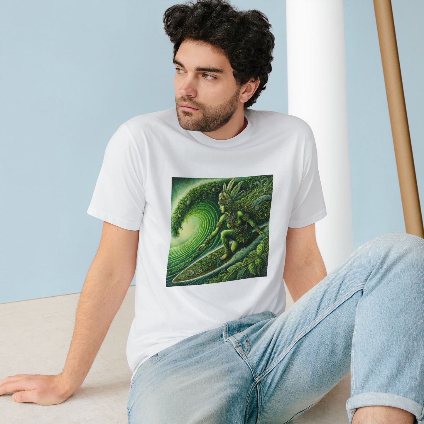 Medicine Surfer-100%Organic Cotton Unisex T-Shirt