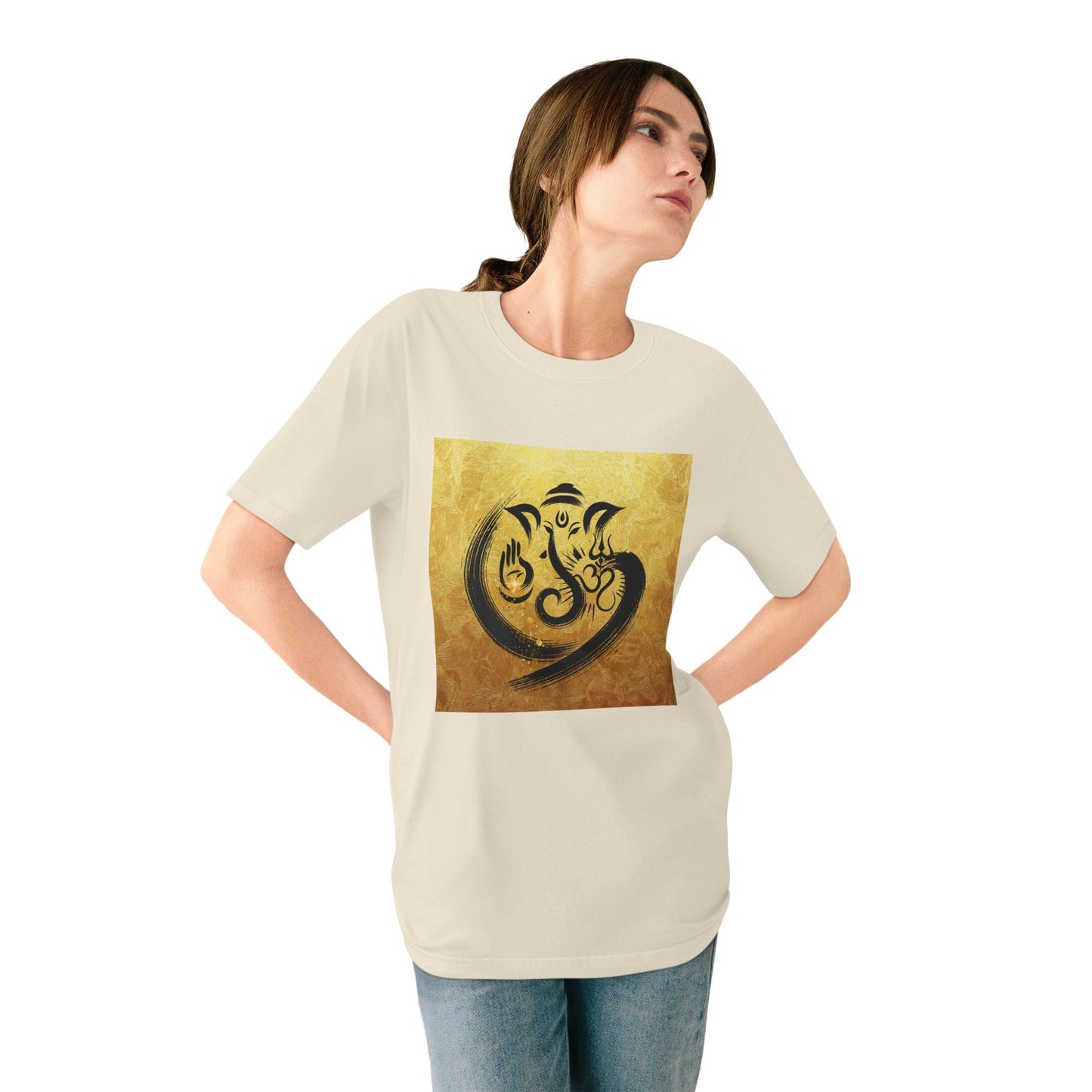 Blessing of Ganesha-100% Organic Cotton T Shirts