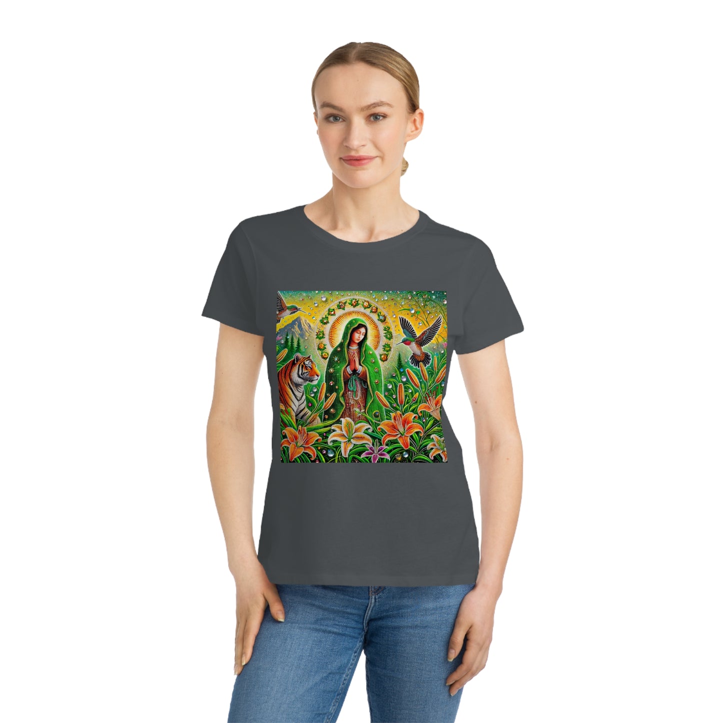 Mother of the Medicine Garden-100% Organic Cotton Women's Classic T-Shirt