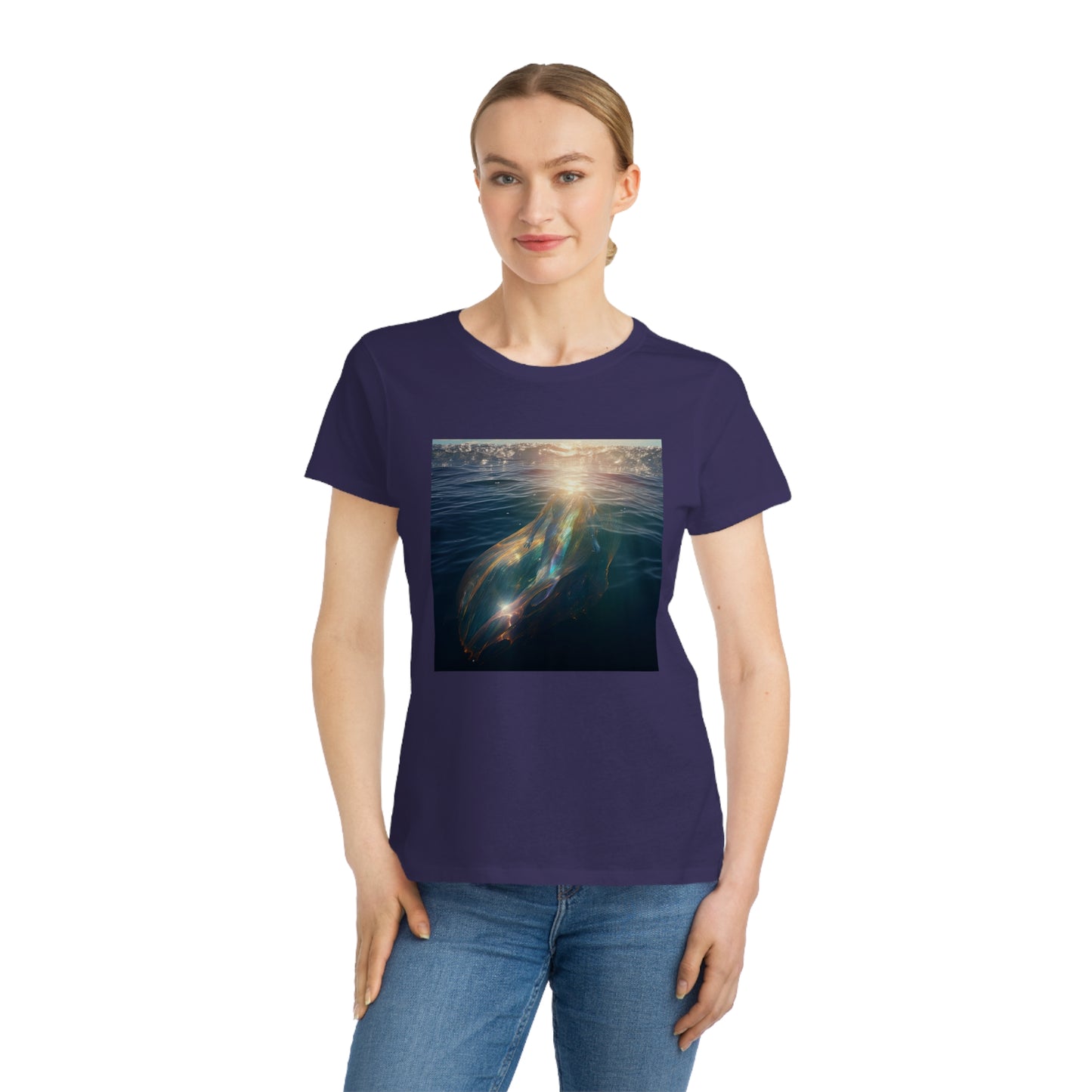 Water of Light- 100% Organic Cotton Women's Classic T-Shirt