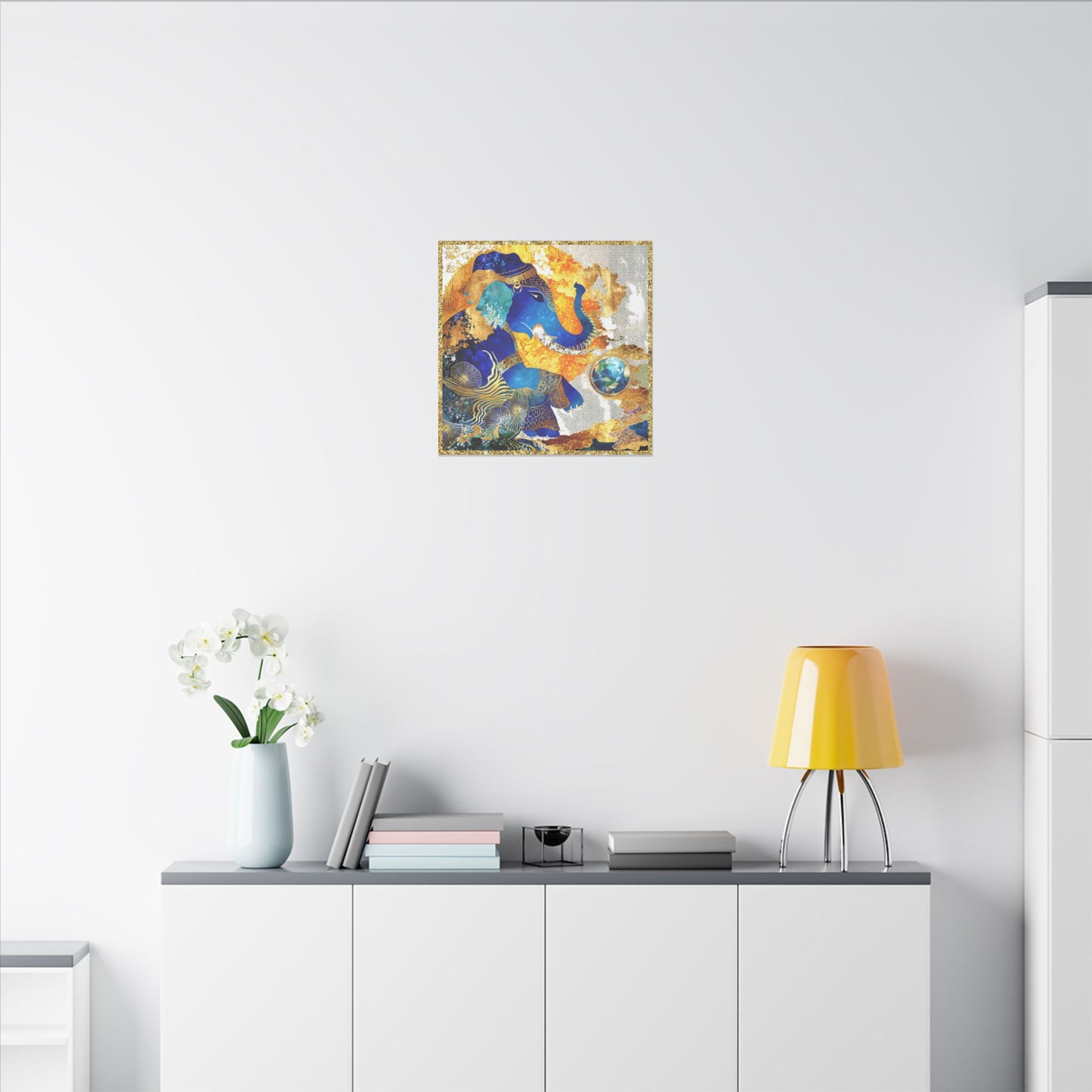 Blessing of Ganesha-Matte Canvas Art