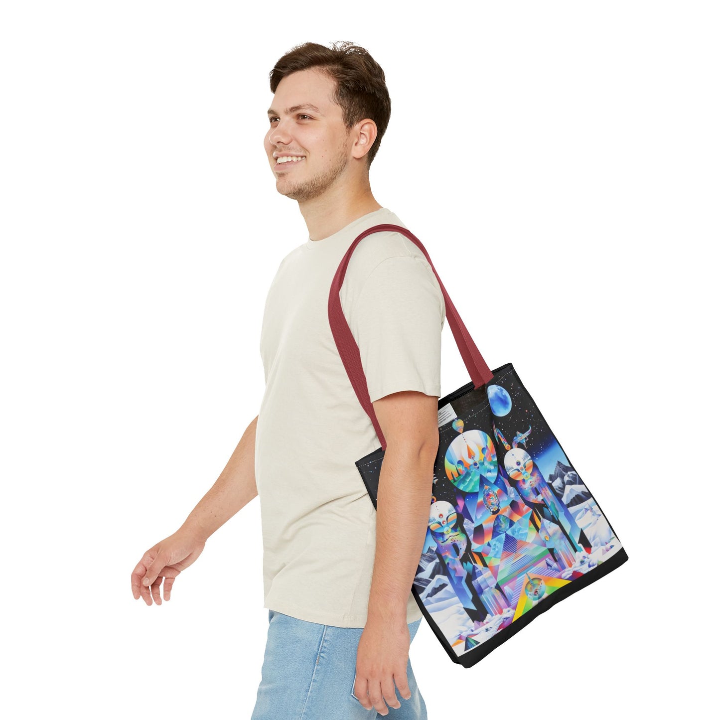 Cosmic City of Crystal -Spirit Tote Bag