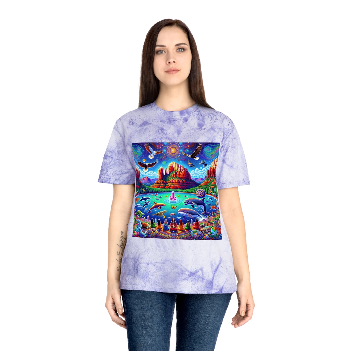 Dream Awake-Vibrant Color Blast Unisex T-Shirt