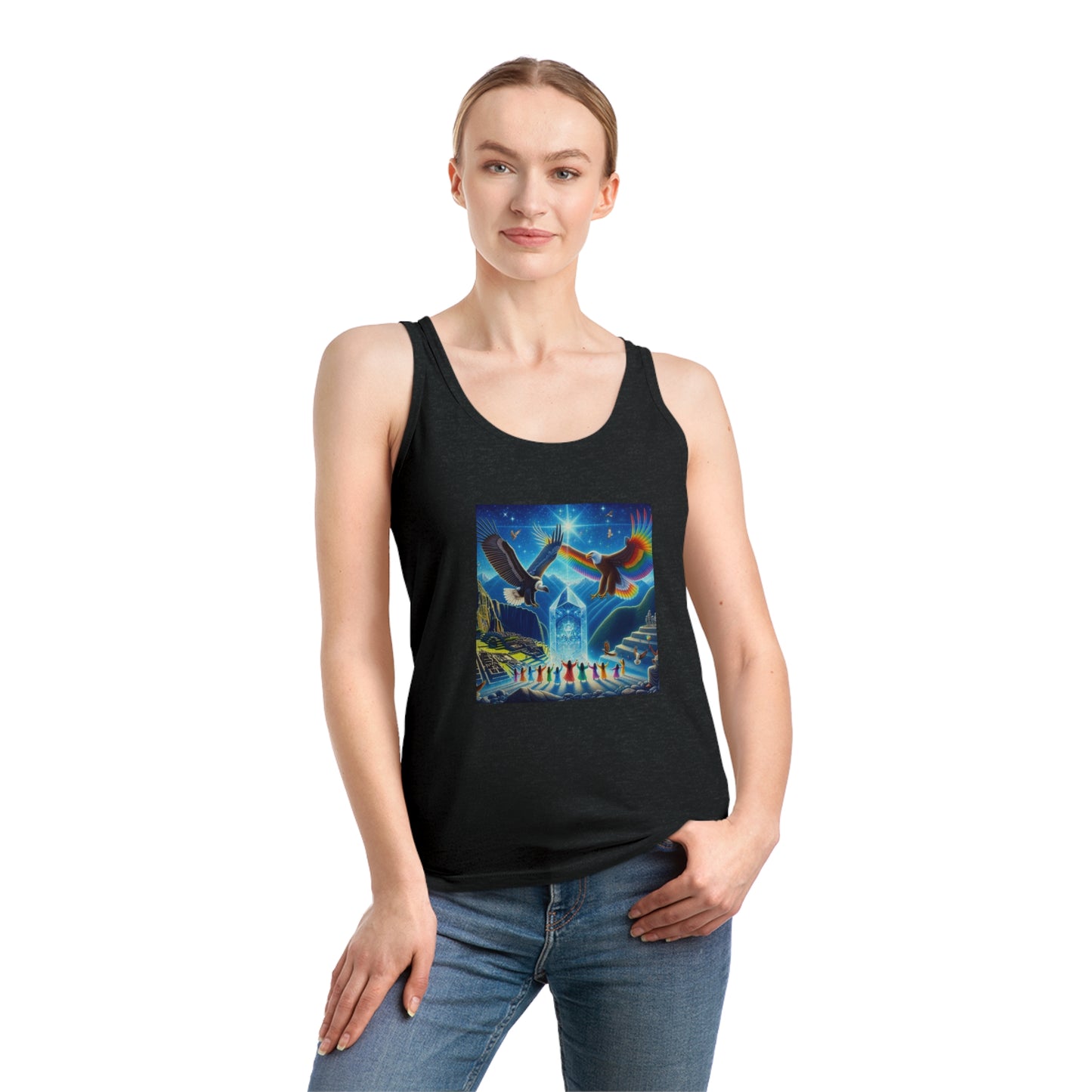 Prophecy of Eagle and Condor-Woman's Dreamer Tank Top