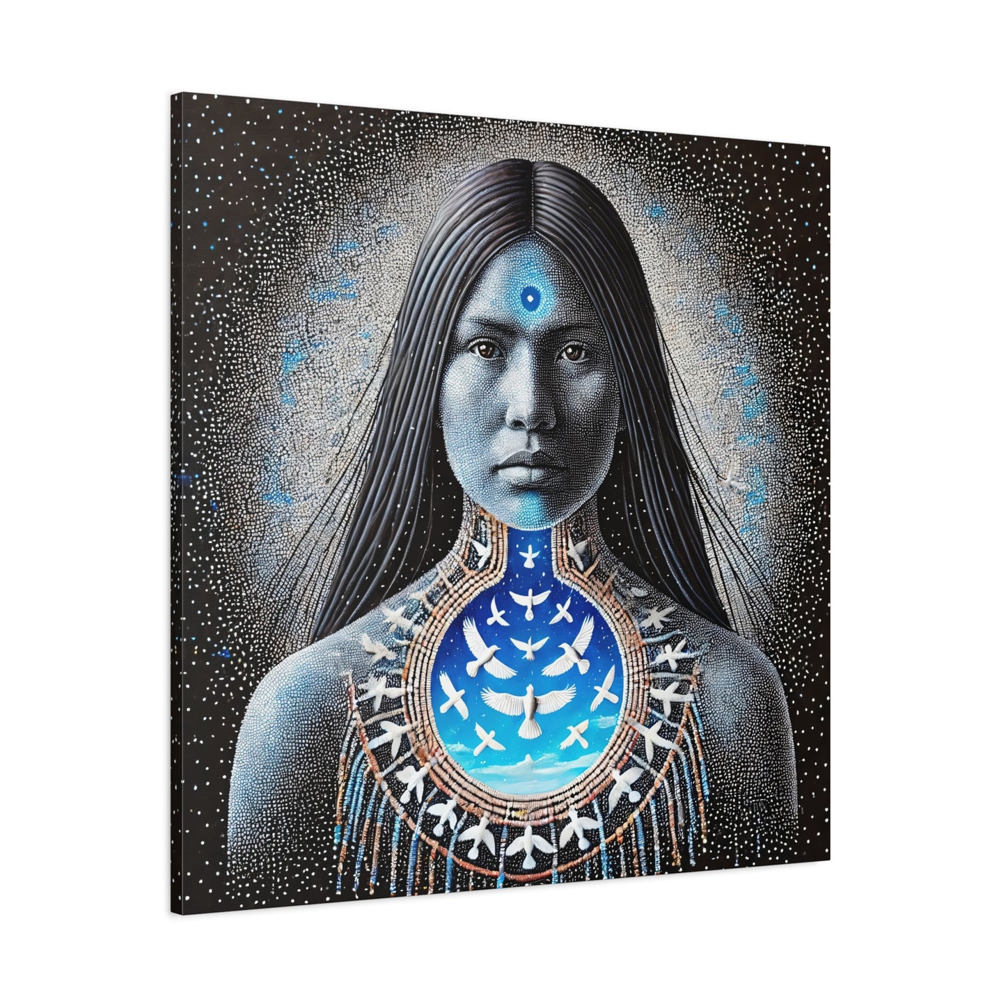 Truth of Voice-Matte Canvas Print