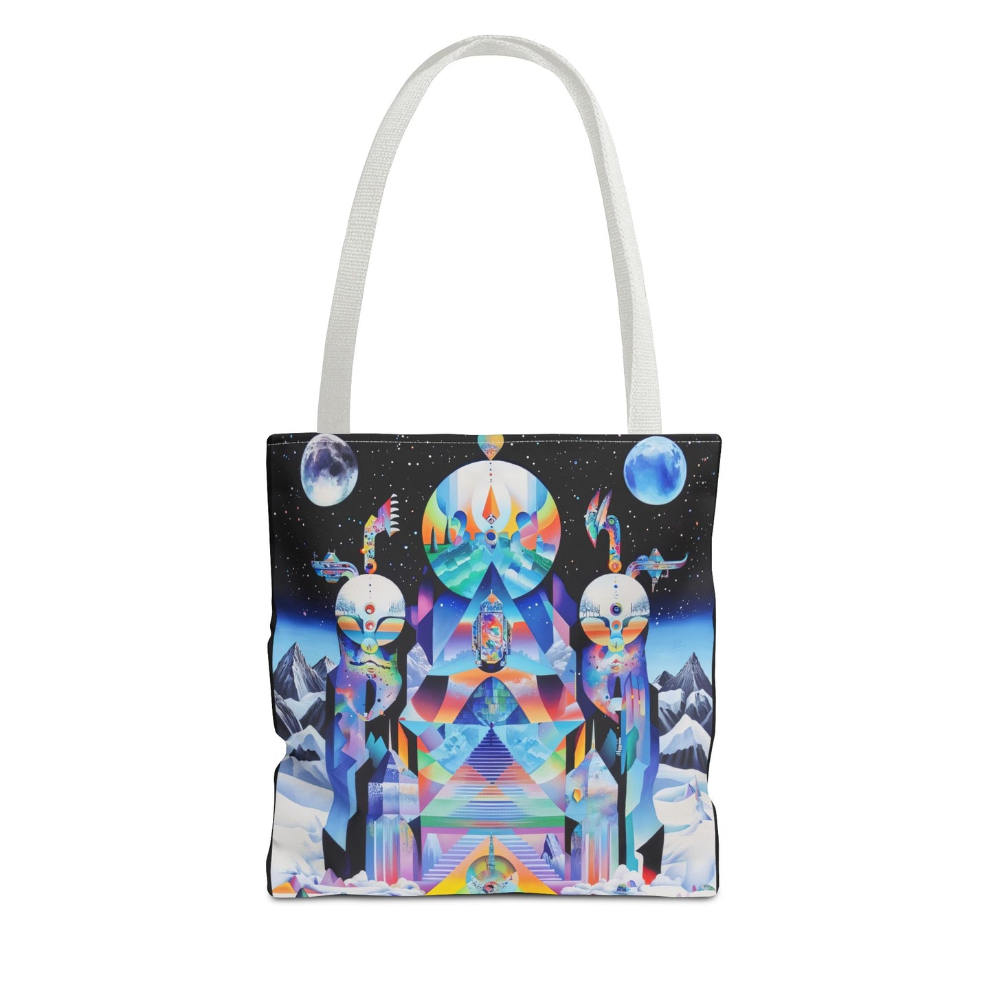 Cosmic City of Crystal -Spirit Tote Bag